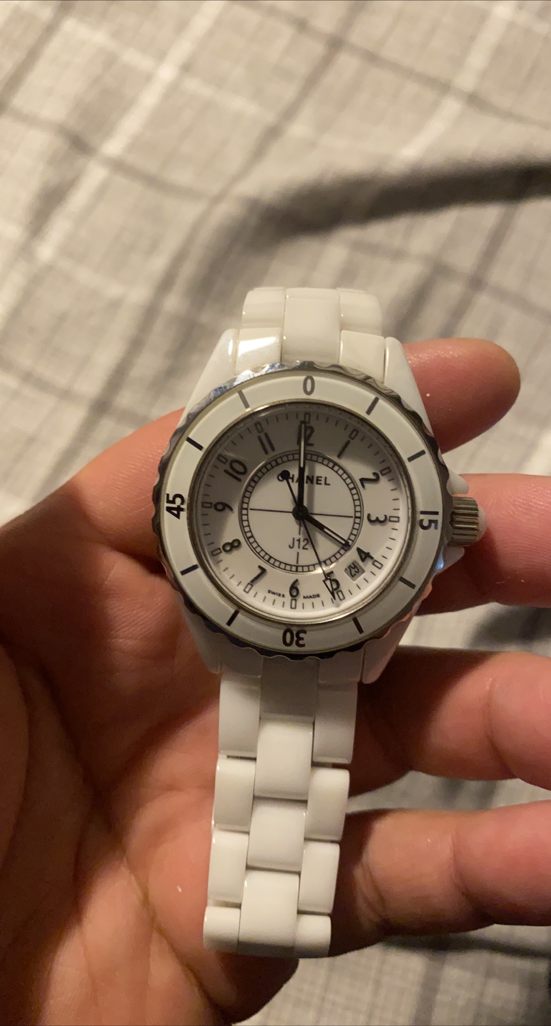 Chanel J12 White Ceramic Watch thumbnail