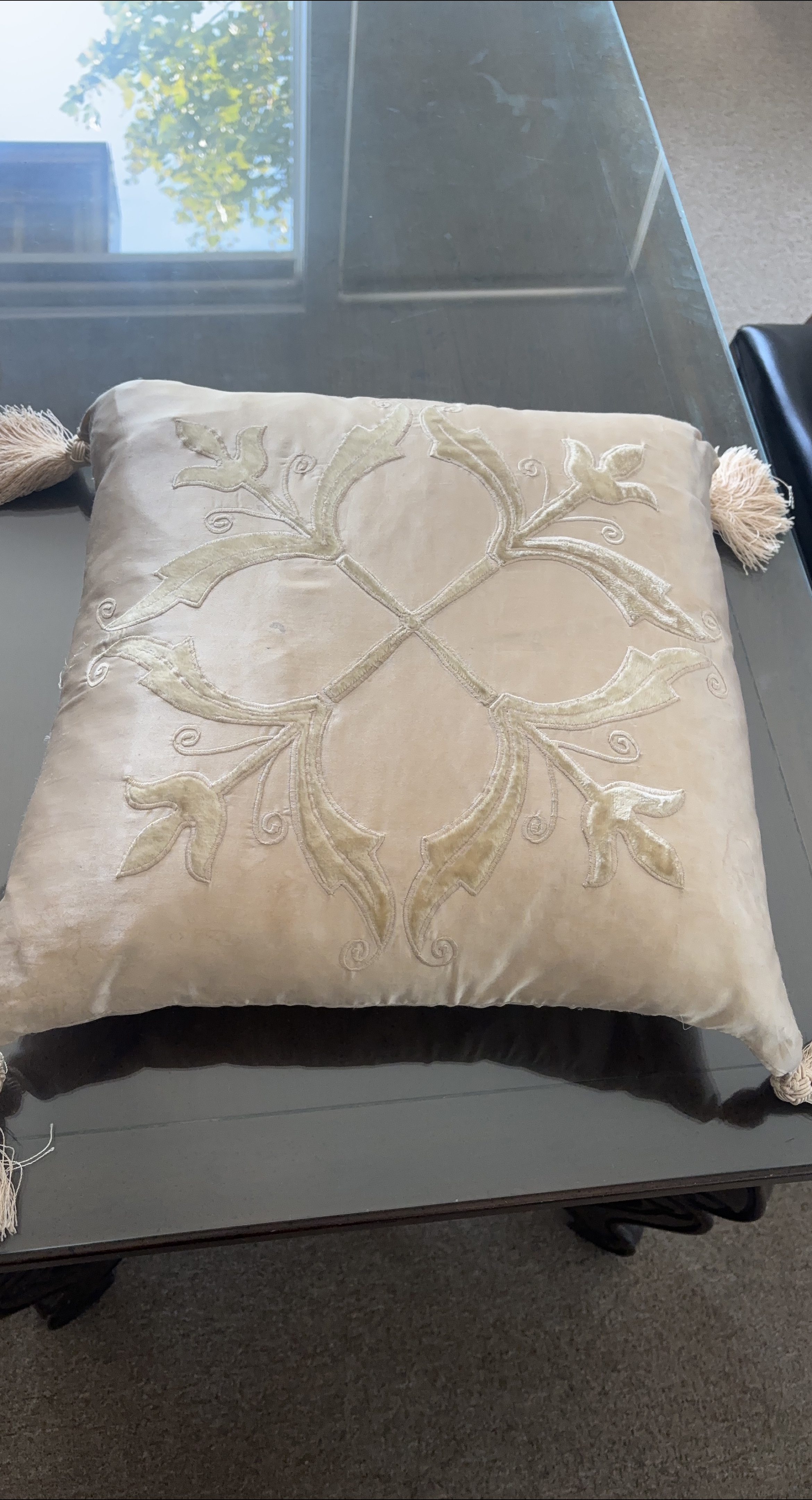 Decorative Pillow with Tassels thumbnail