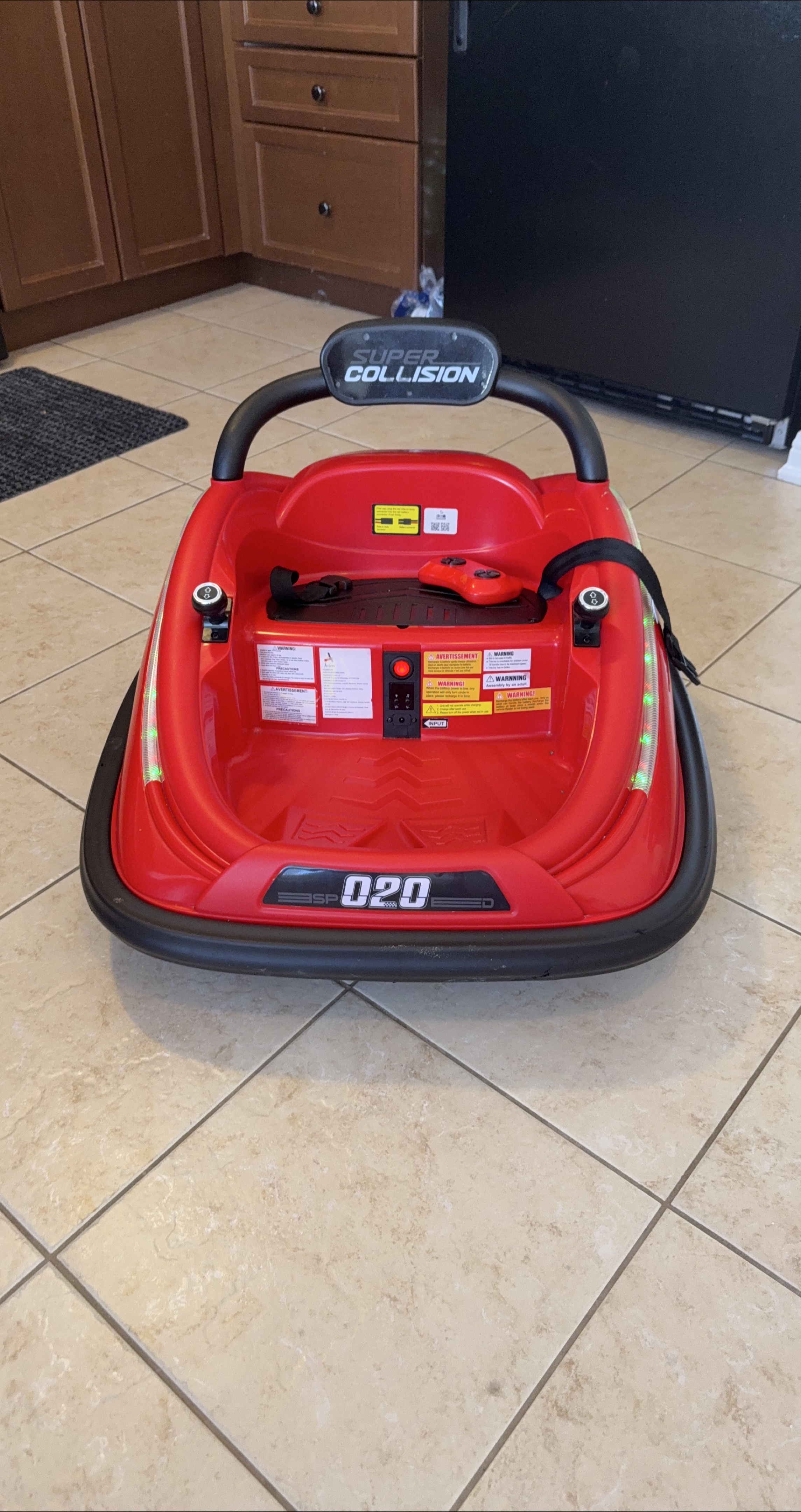 Super Collision Bumper Car - Red thumbnail