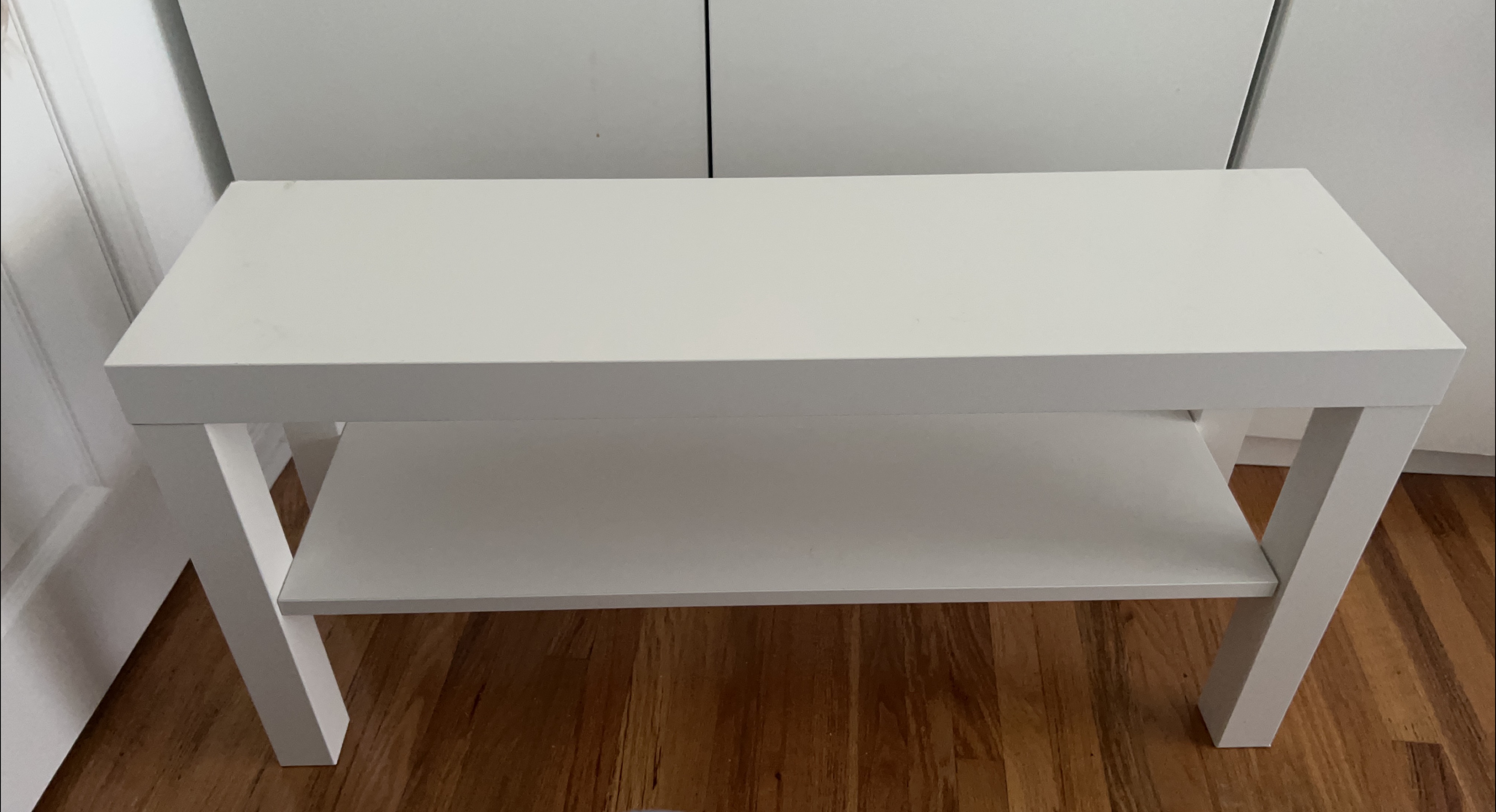 IKEA White 2-Tier Lack TV Stand