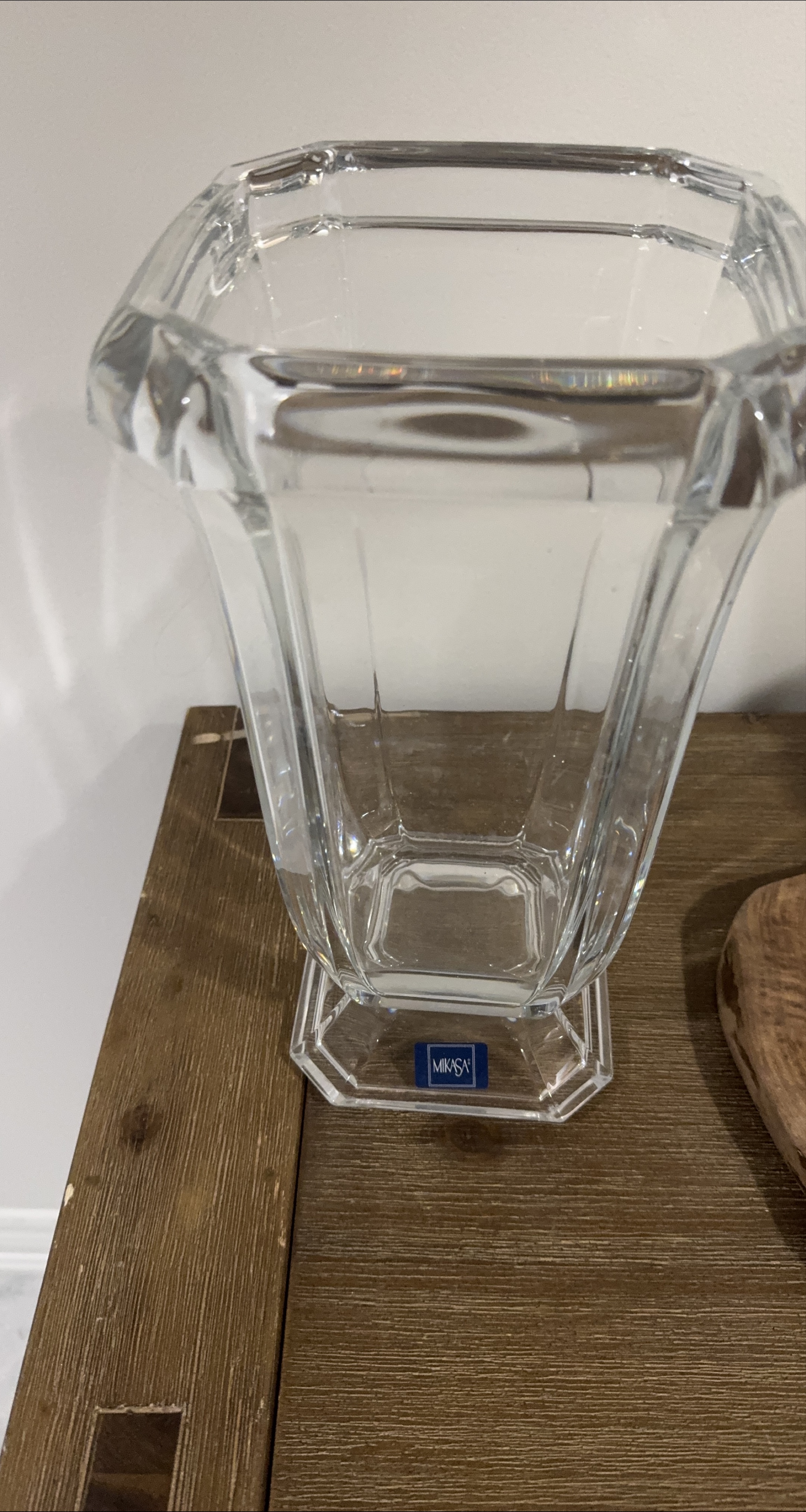 Mikasa Crystal Vase thumbnail