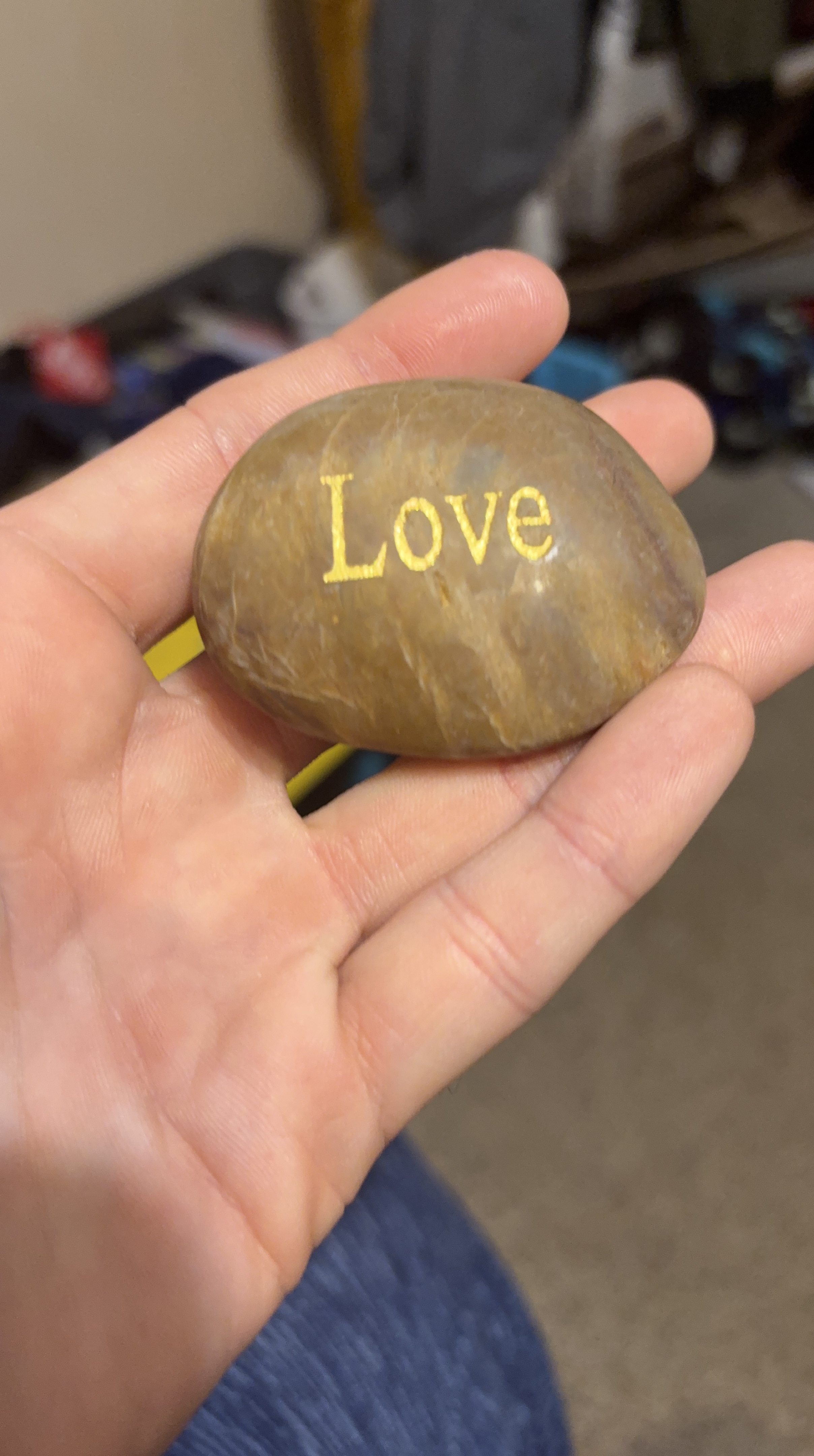 Engraved 'Love' Stone thumbnail