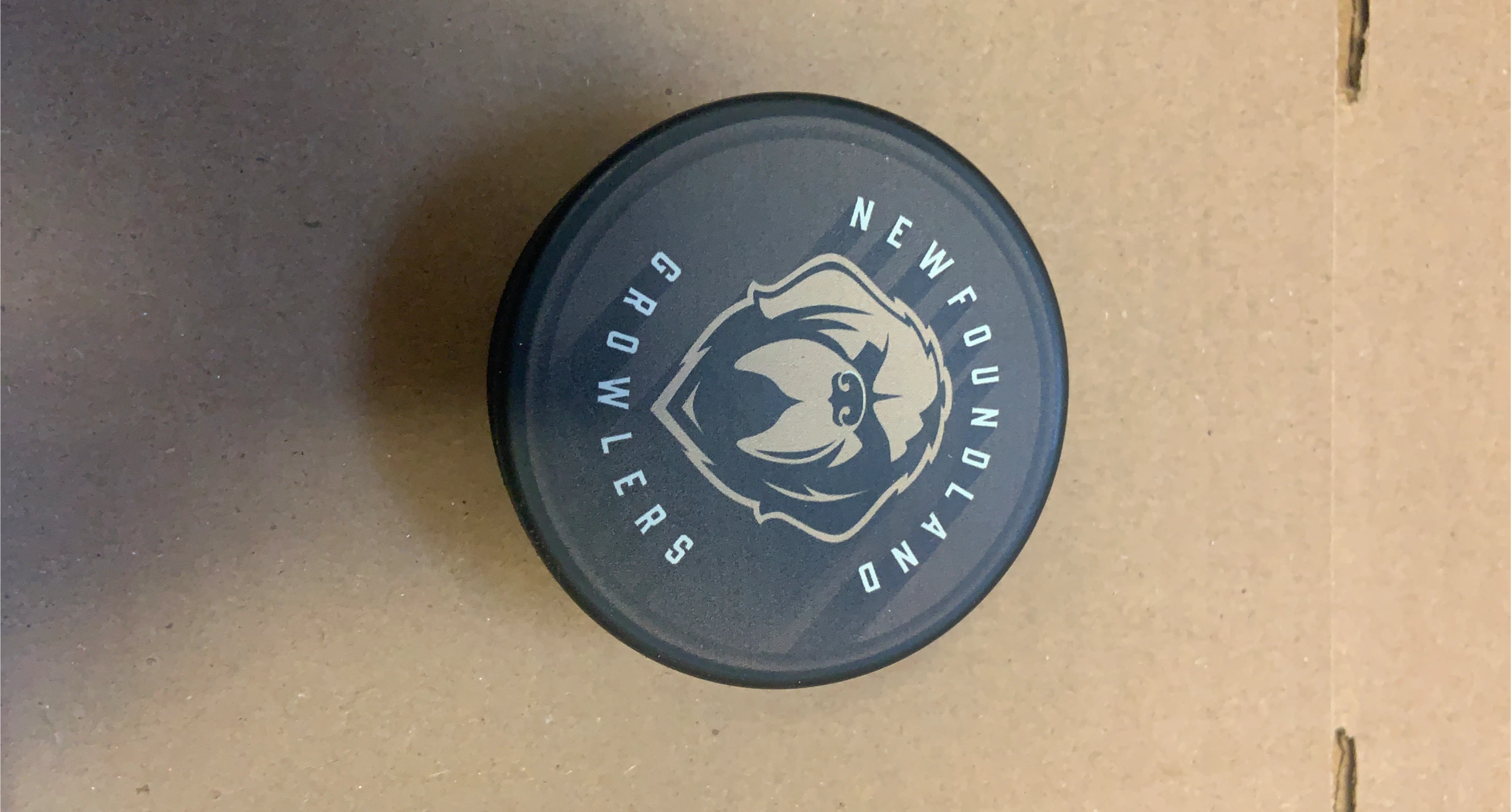 Newfoundland Growlers Hockey Puck