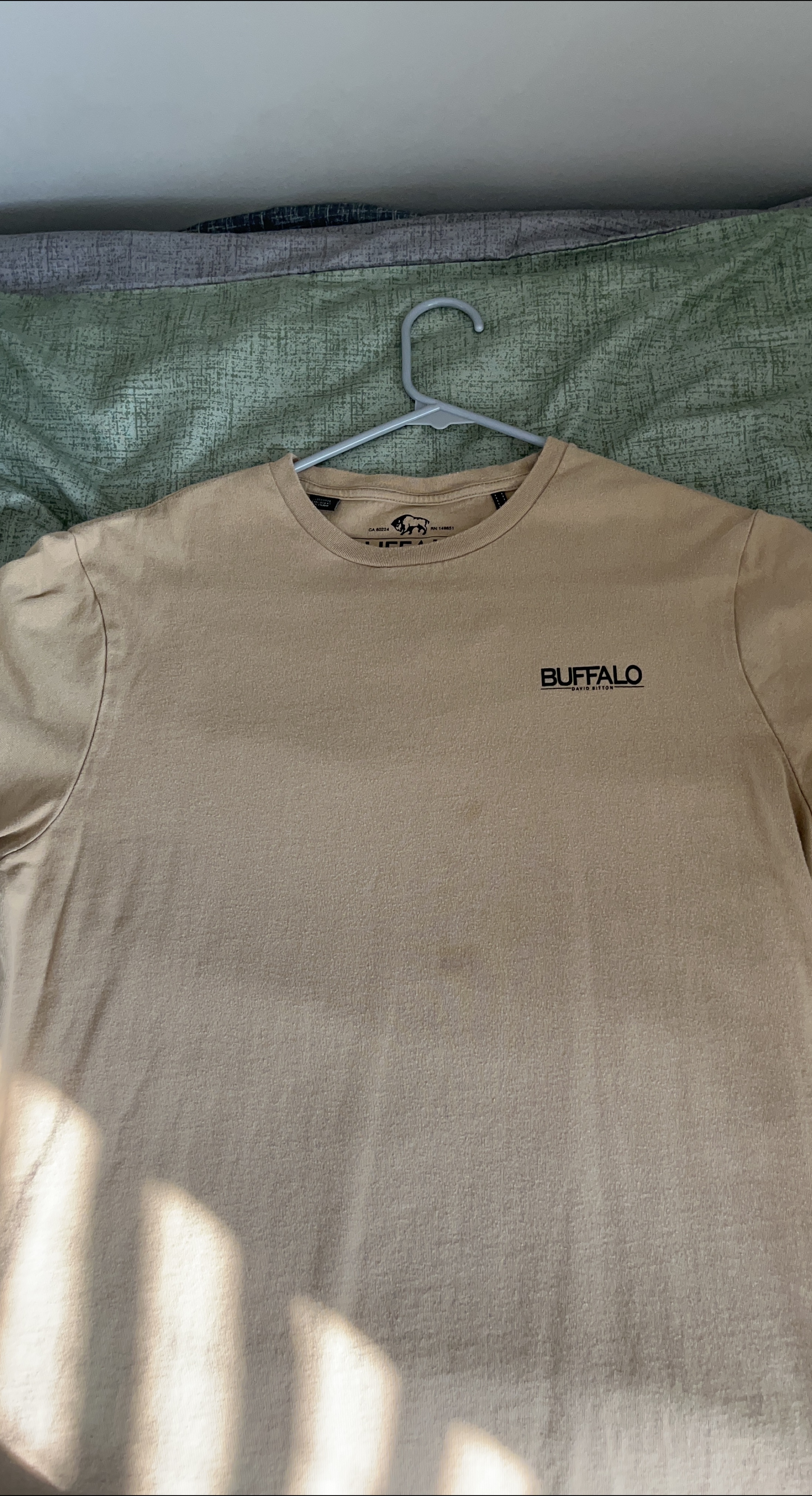 Buffalo David Bitton Beige T-Shirt thumbnail