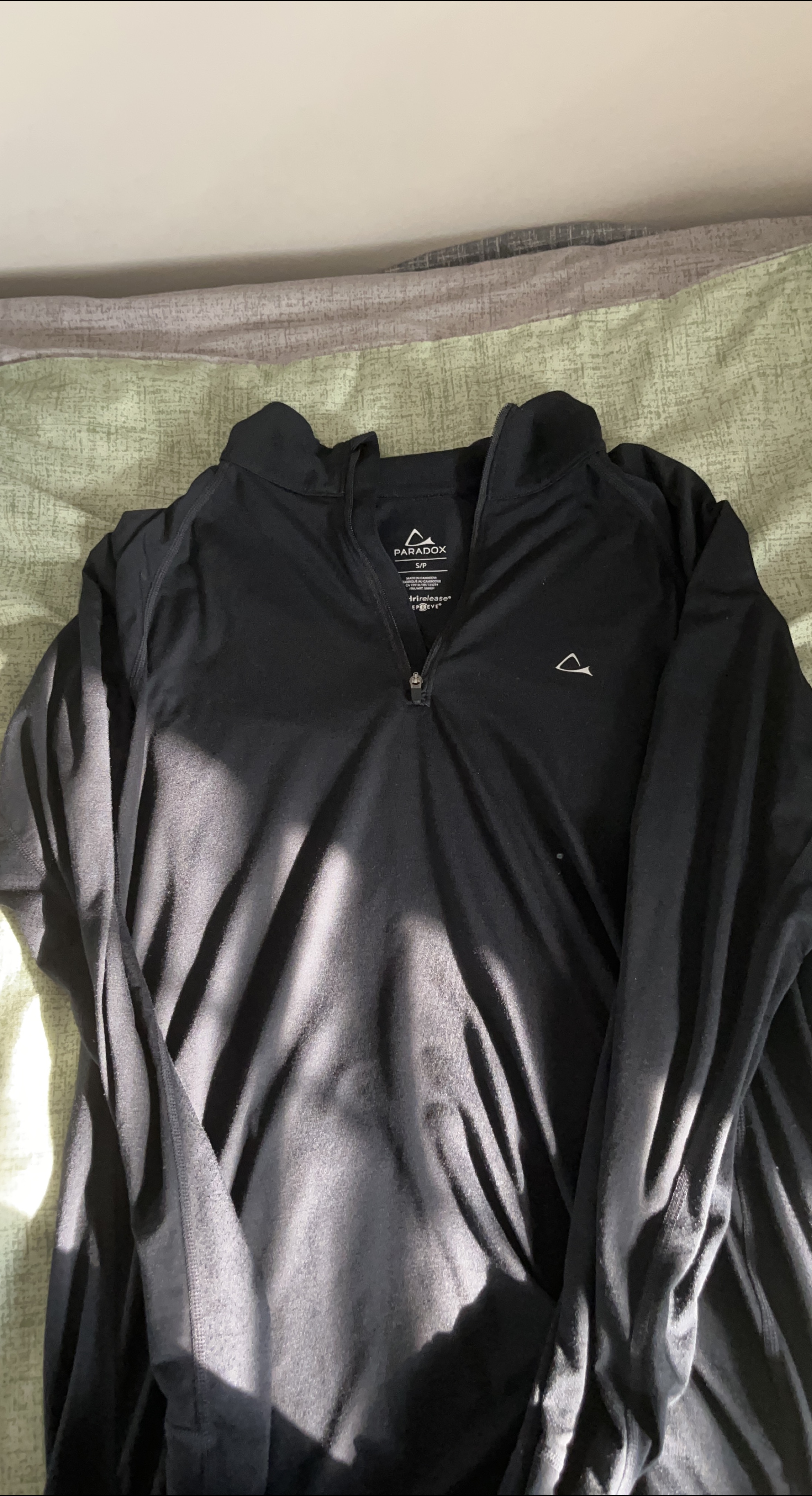 Paradox Black Long Sleeve Shirt - Size S thumbnail