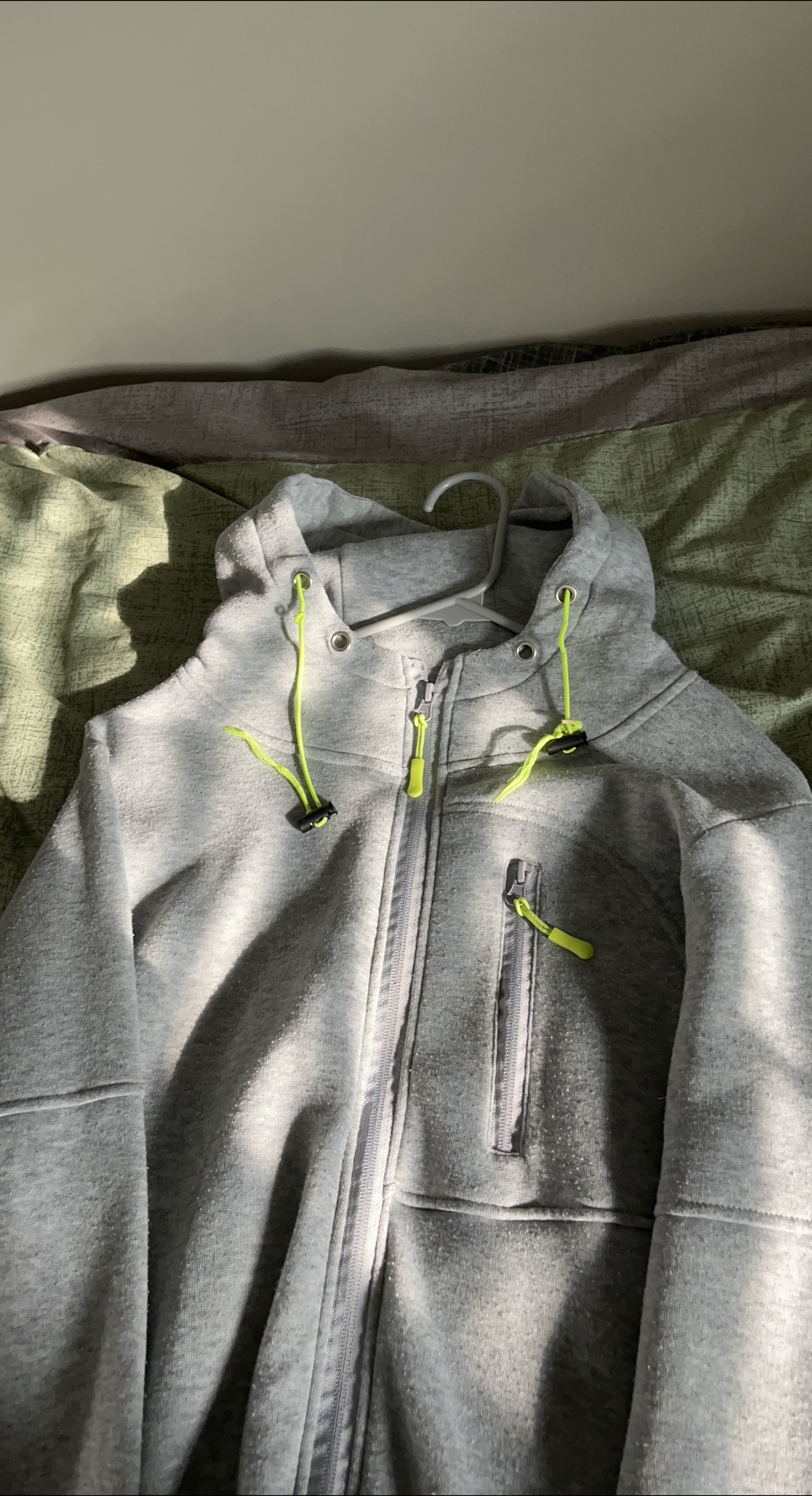 Grey Full Zip Hoodie thumbnail
