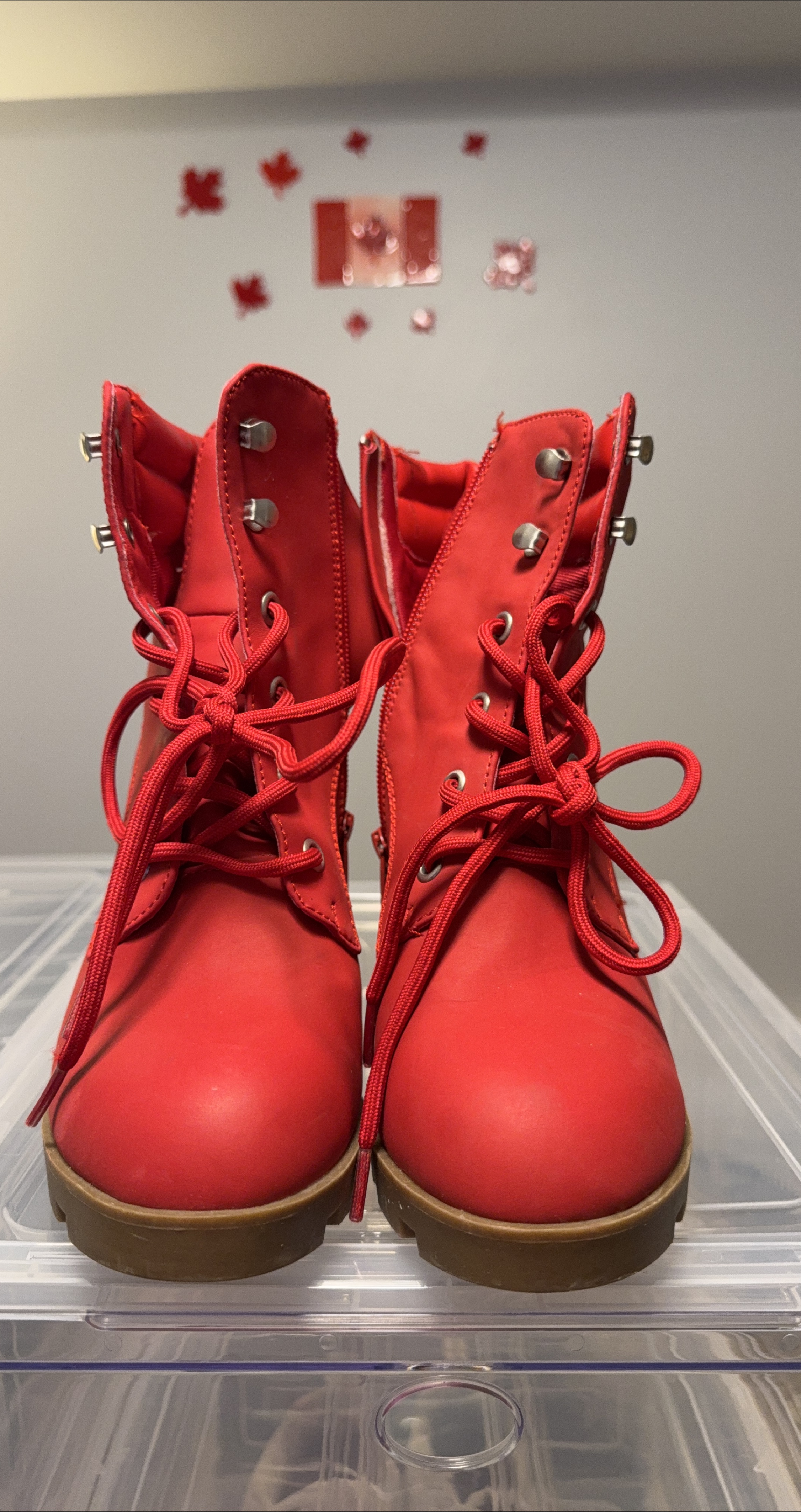 Red Ankle Boots thumbnail