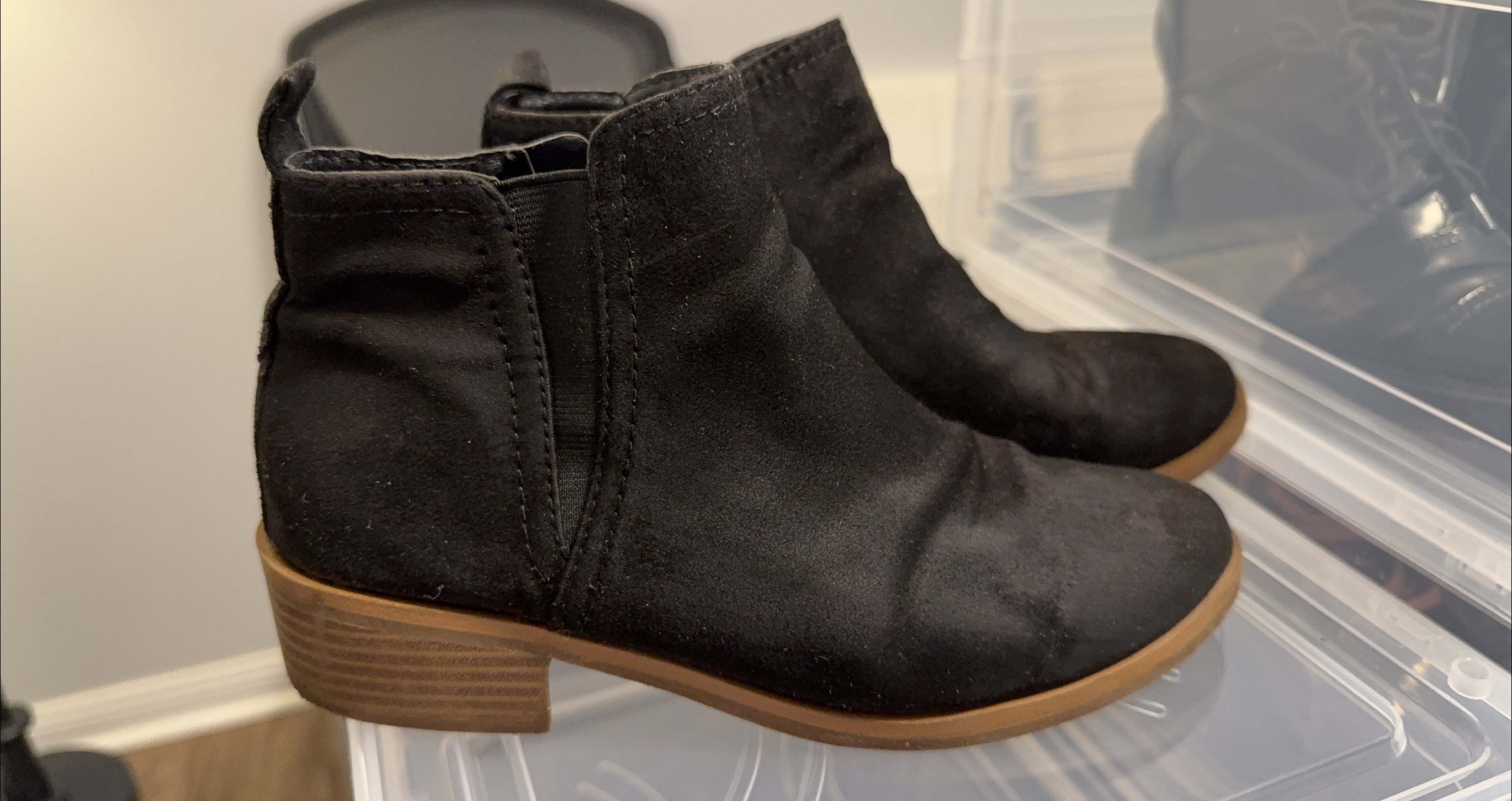 George Black Ankle Boots - Size 6 thumbnail