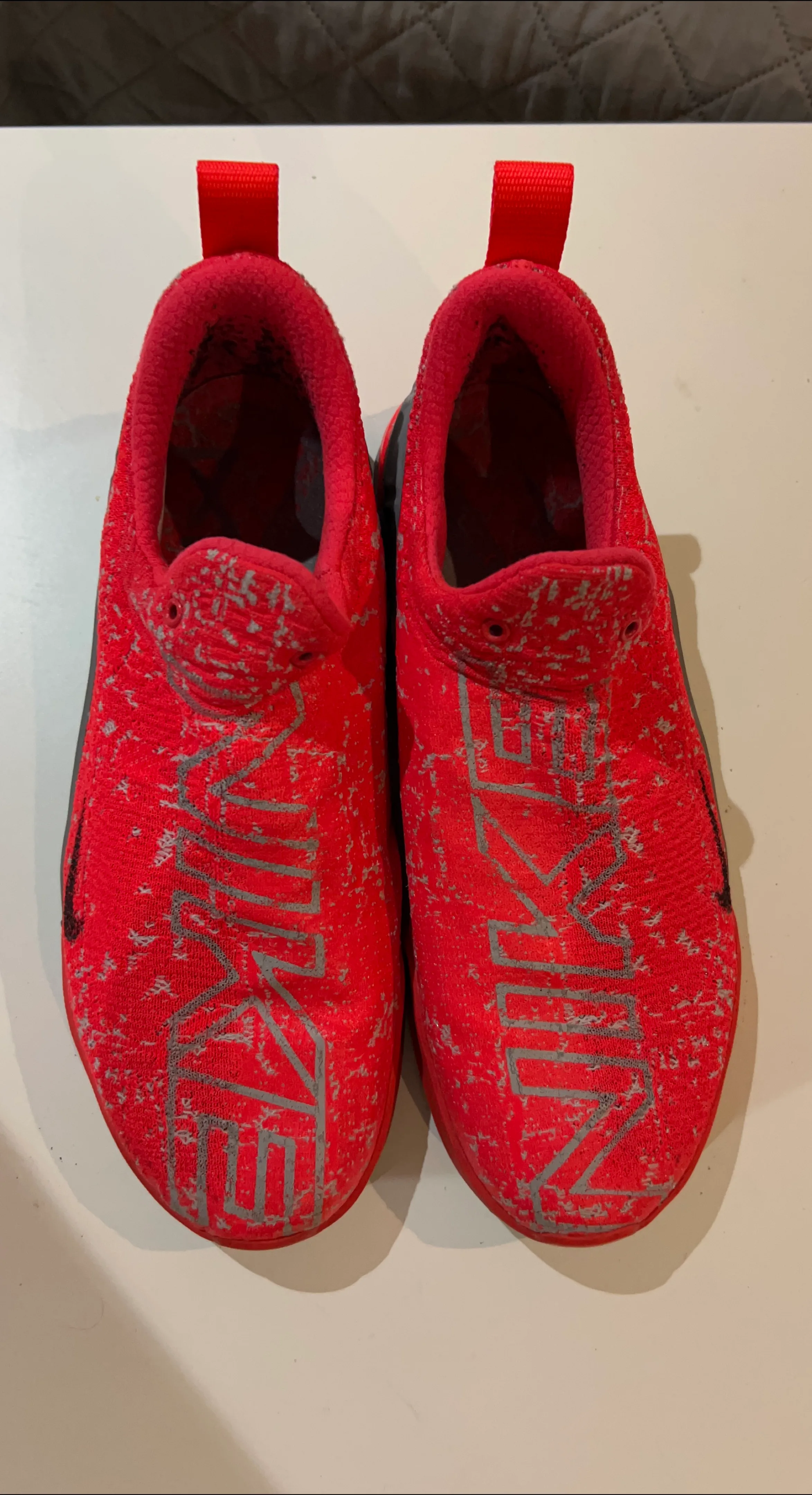 Nike Neon Orange Running Shoes