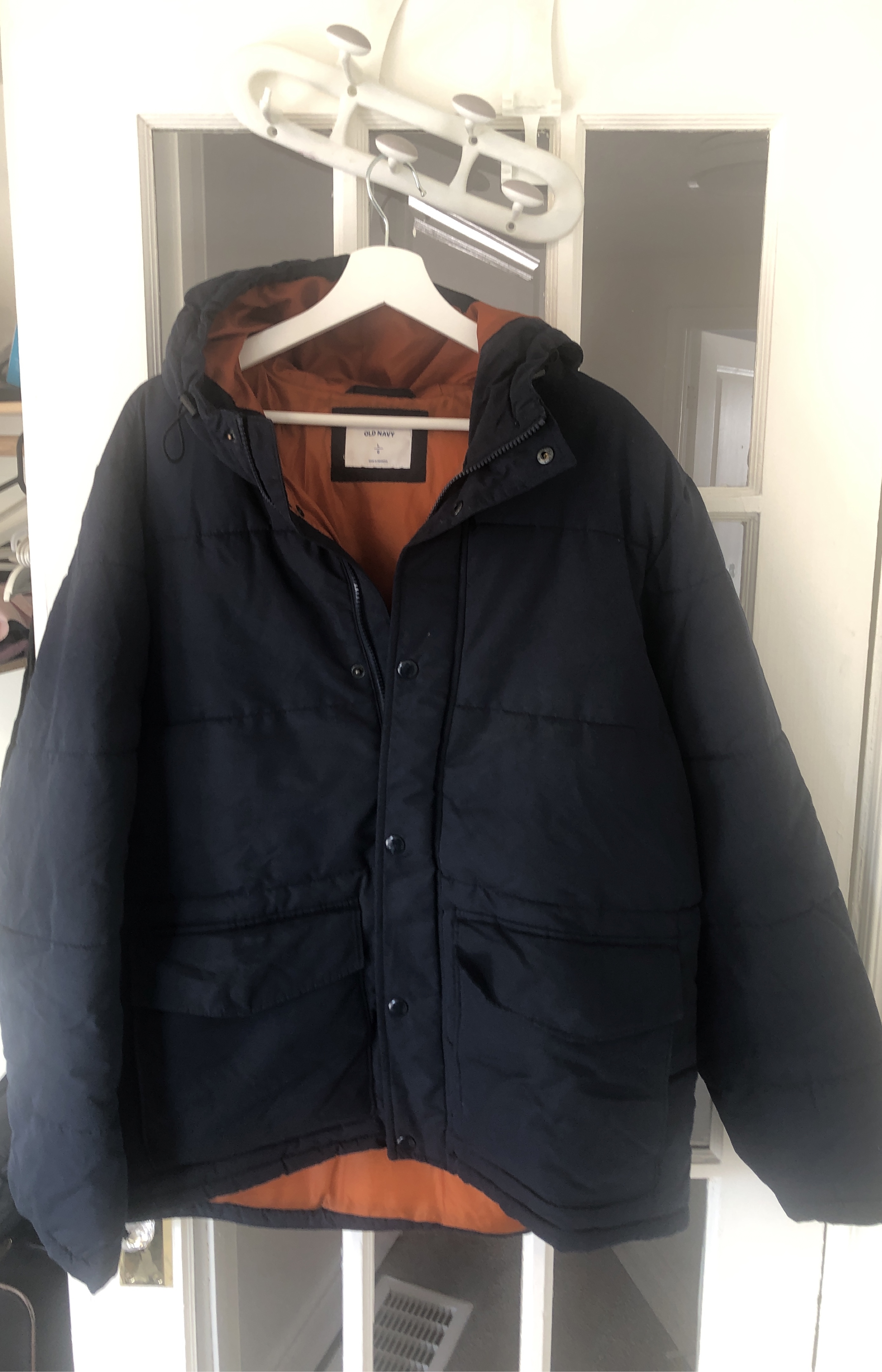 🥕 MOVING OUT SALE: Old Navy Navy Blue Winter Jacket Size L thumbnail