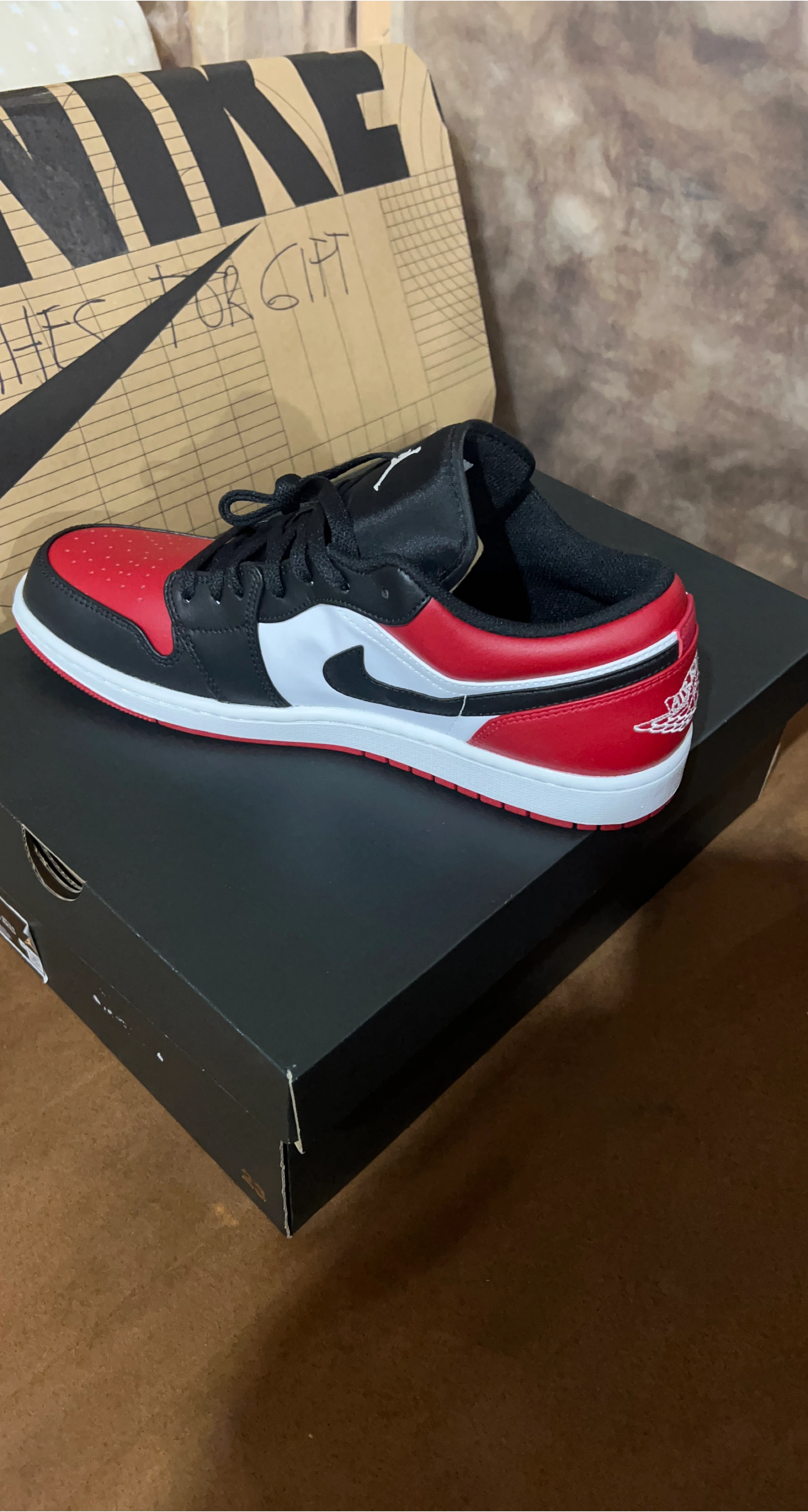 Nike Air Jordan 1 Low - Red/Black/White thumbnail