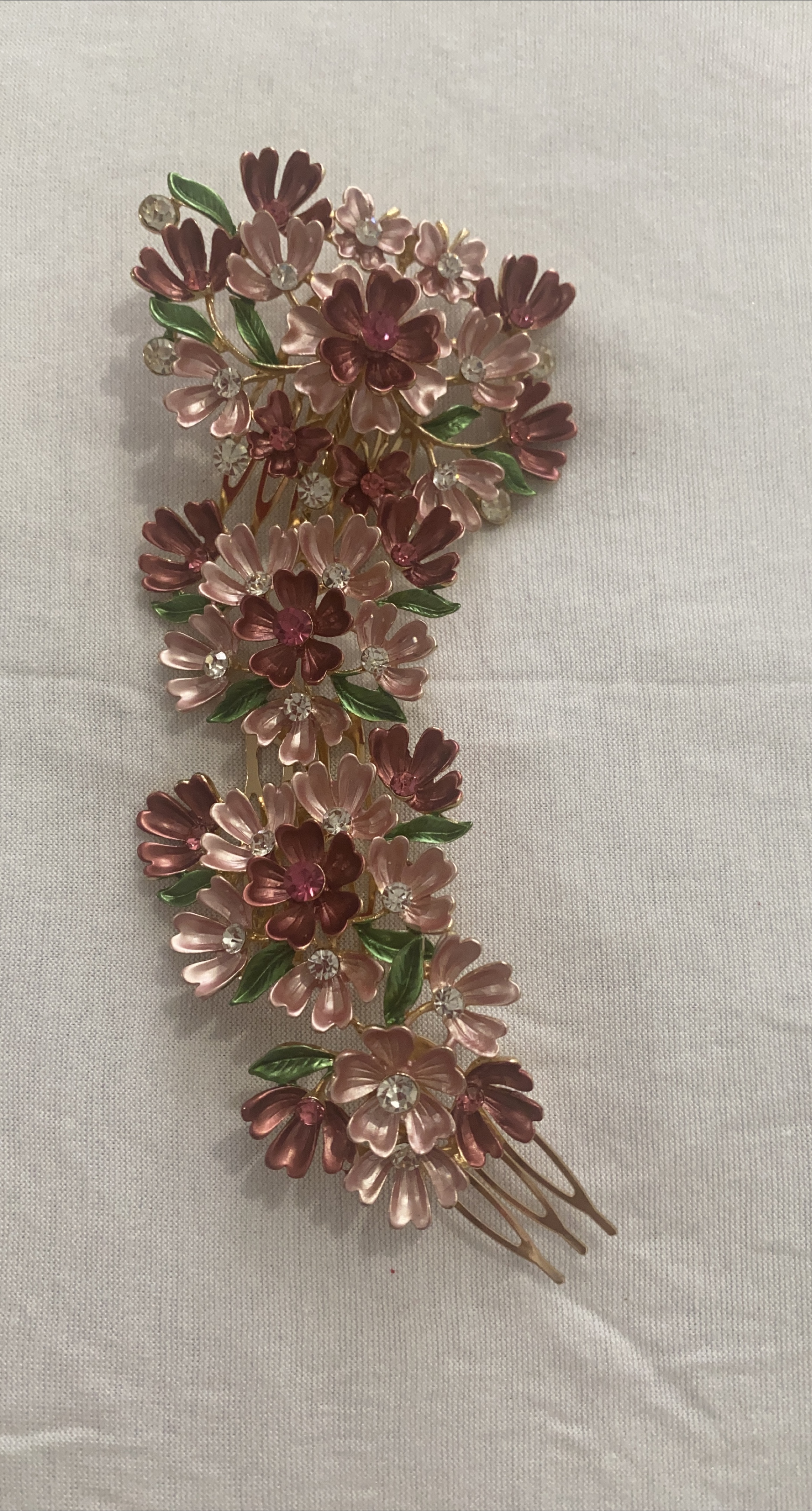 Floral Hair Comb thumbnail