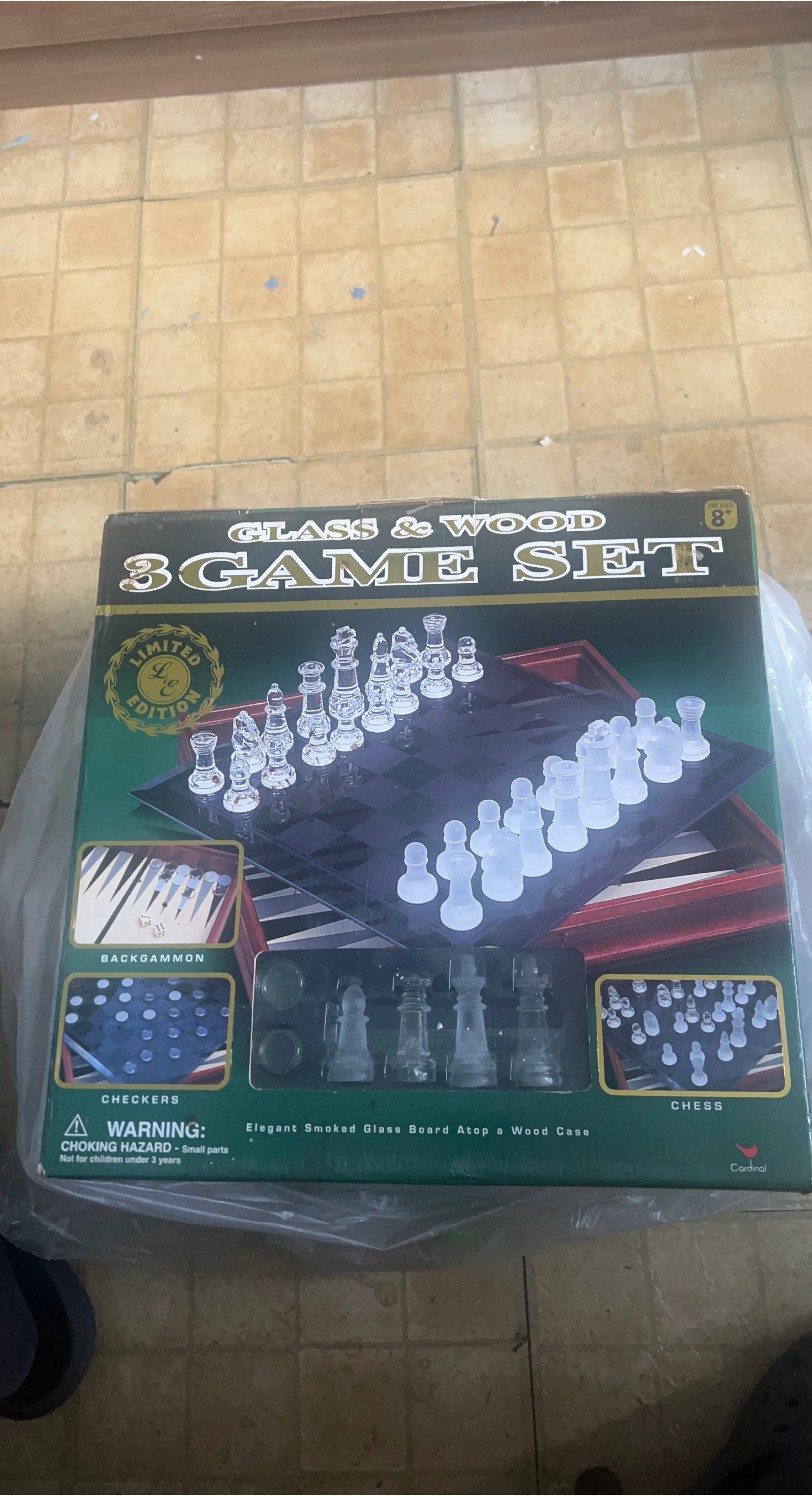Glass & Wood 3 Game Set - Limited Edition thumbnail