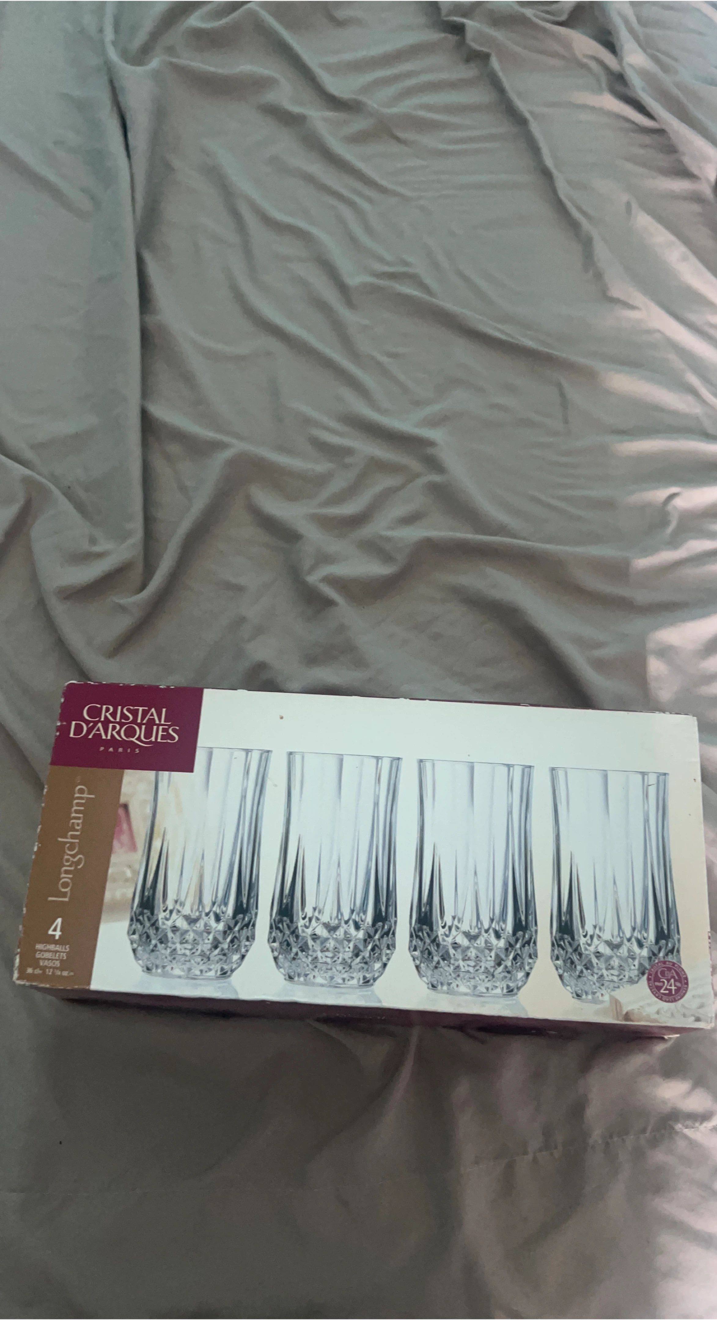 Cristal D'Arques Longchamp Highball Glasses (Set of 4) thumbnail