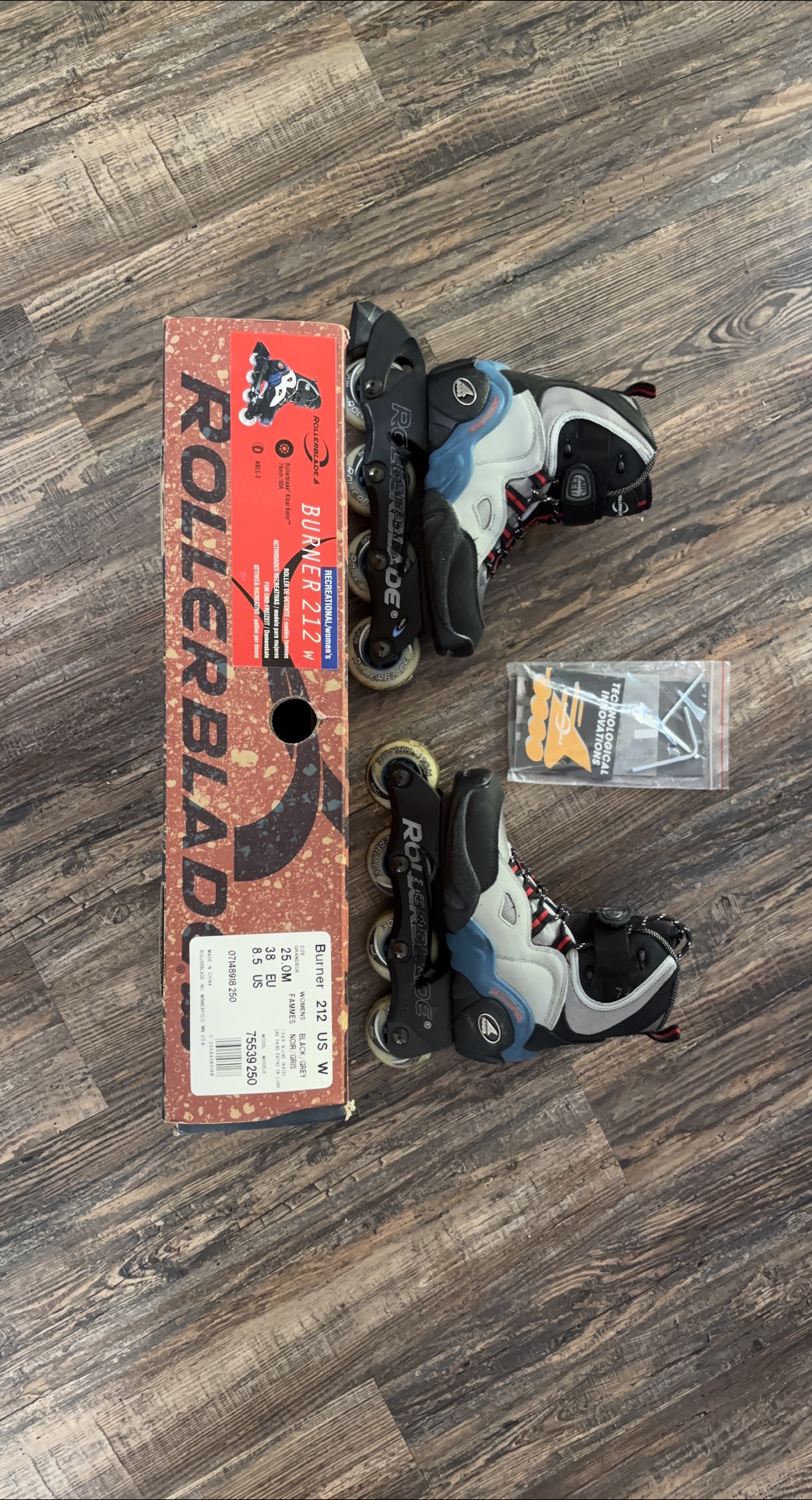 Rollerblade Burner 212 Inline Skates - Women's US 8.5 thumbnail