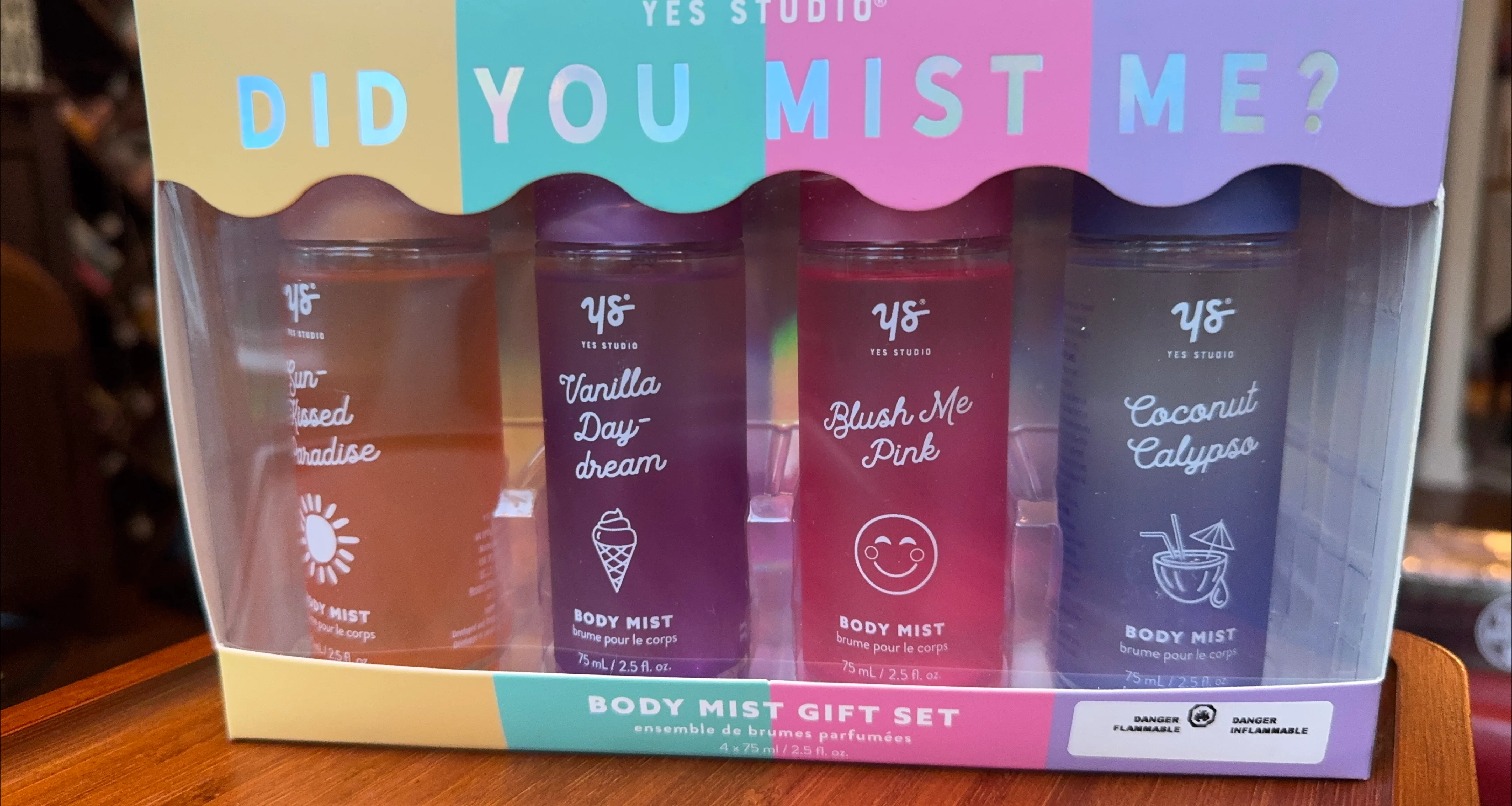 Yes Studio Fragrance Mist Set - Body Mist Gift Set