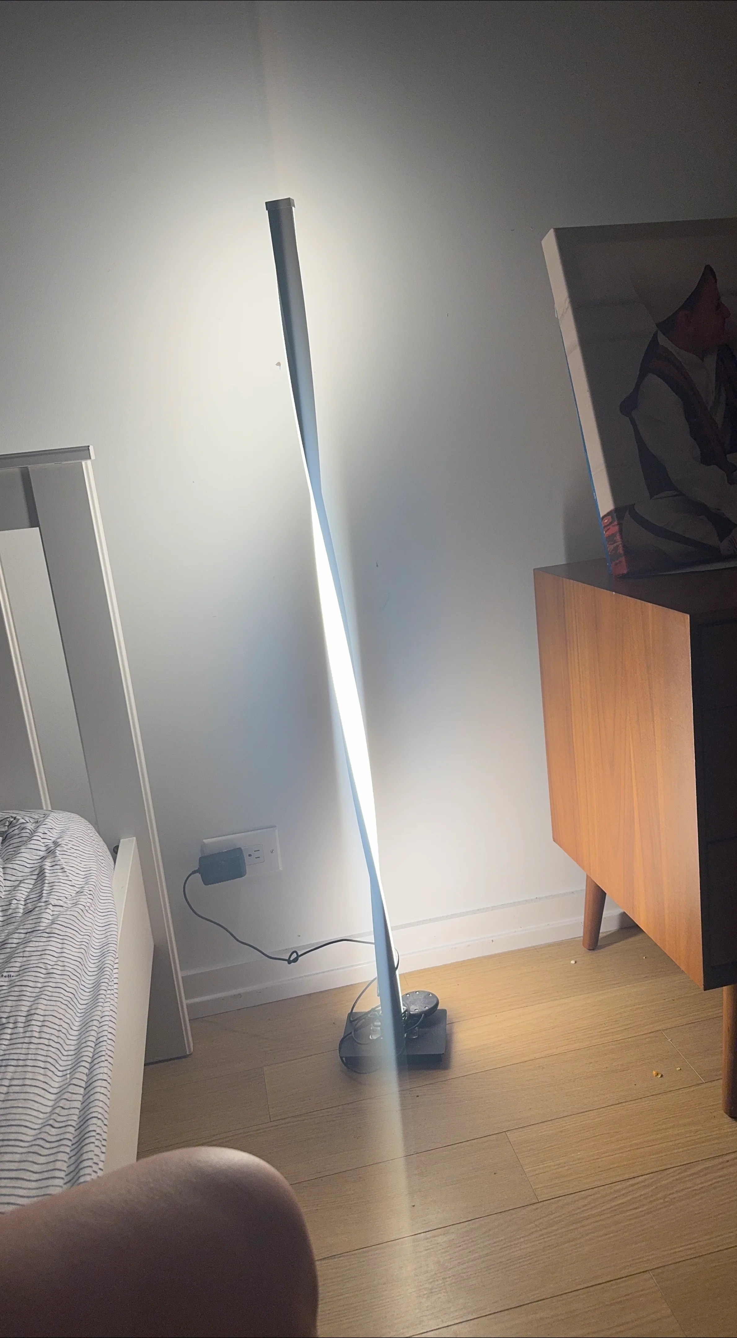LED Spiral Floor Lamp