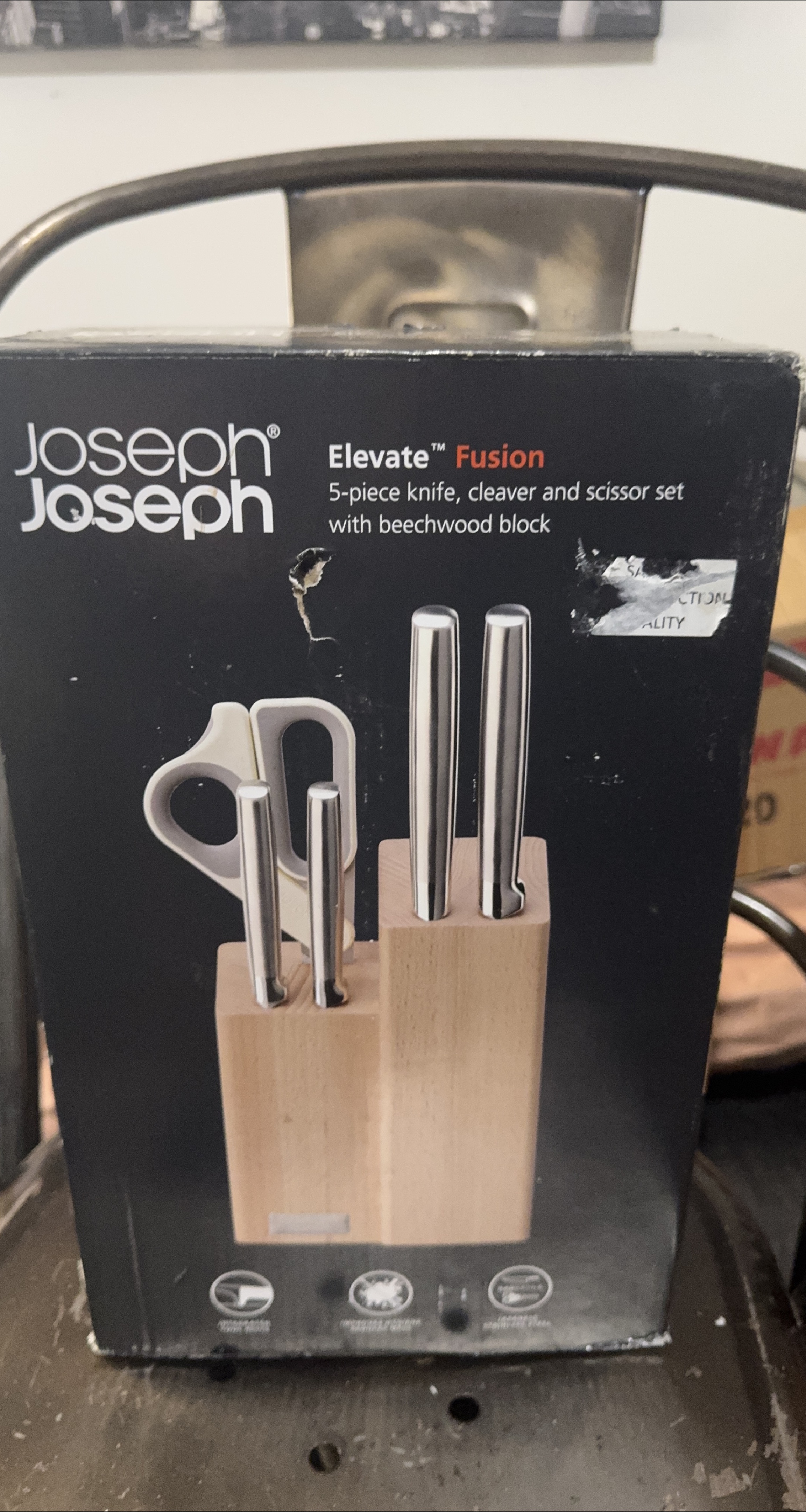 Joseph Joseph Elevate Fusion 5-Piece Knife Set thumbnail