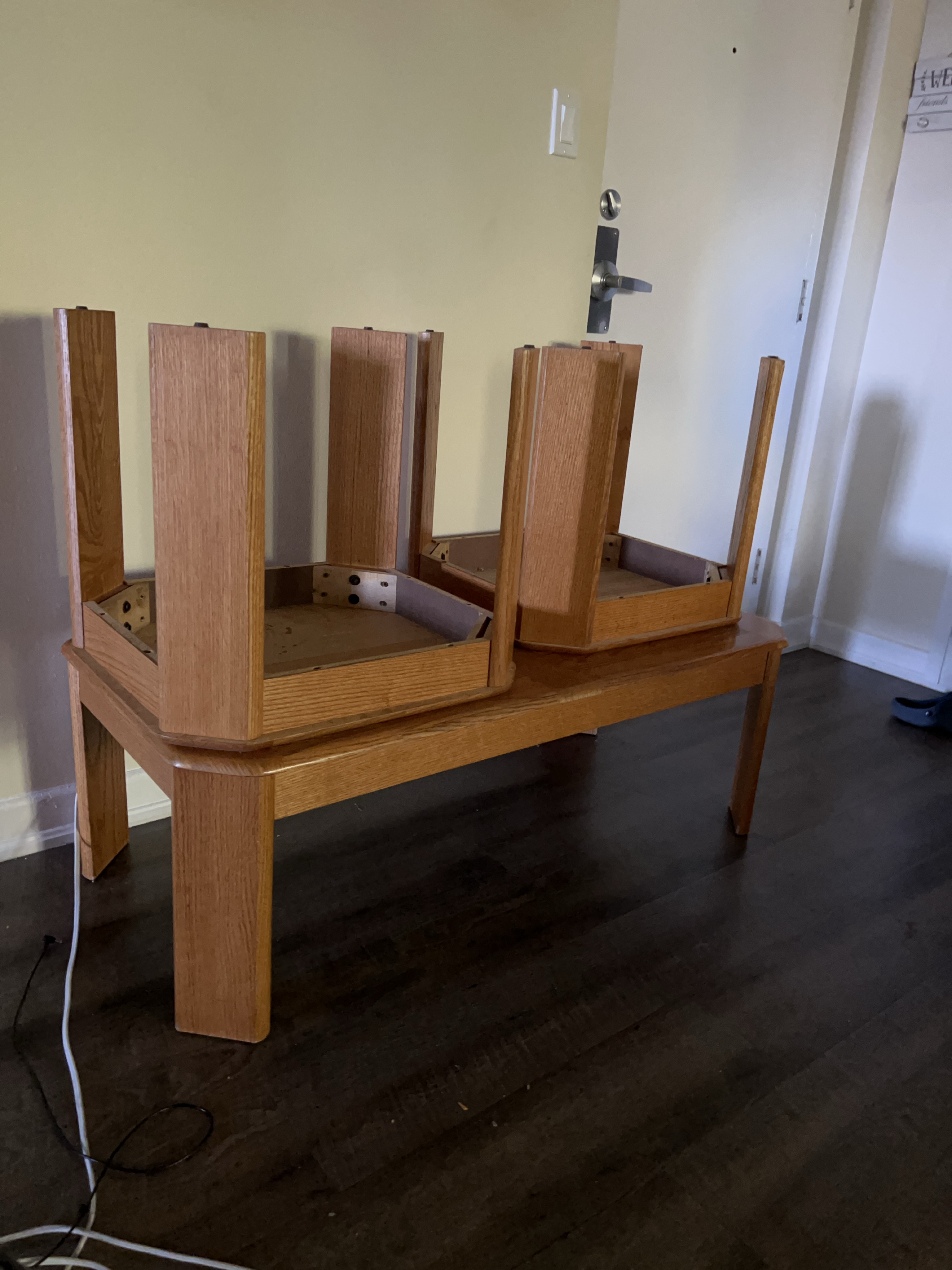 Wooden Table set thumbnail