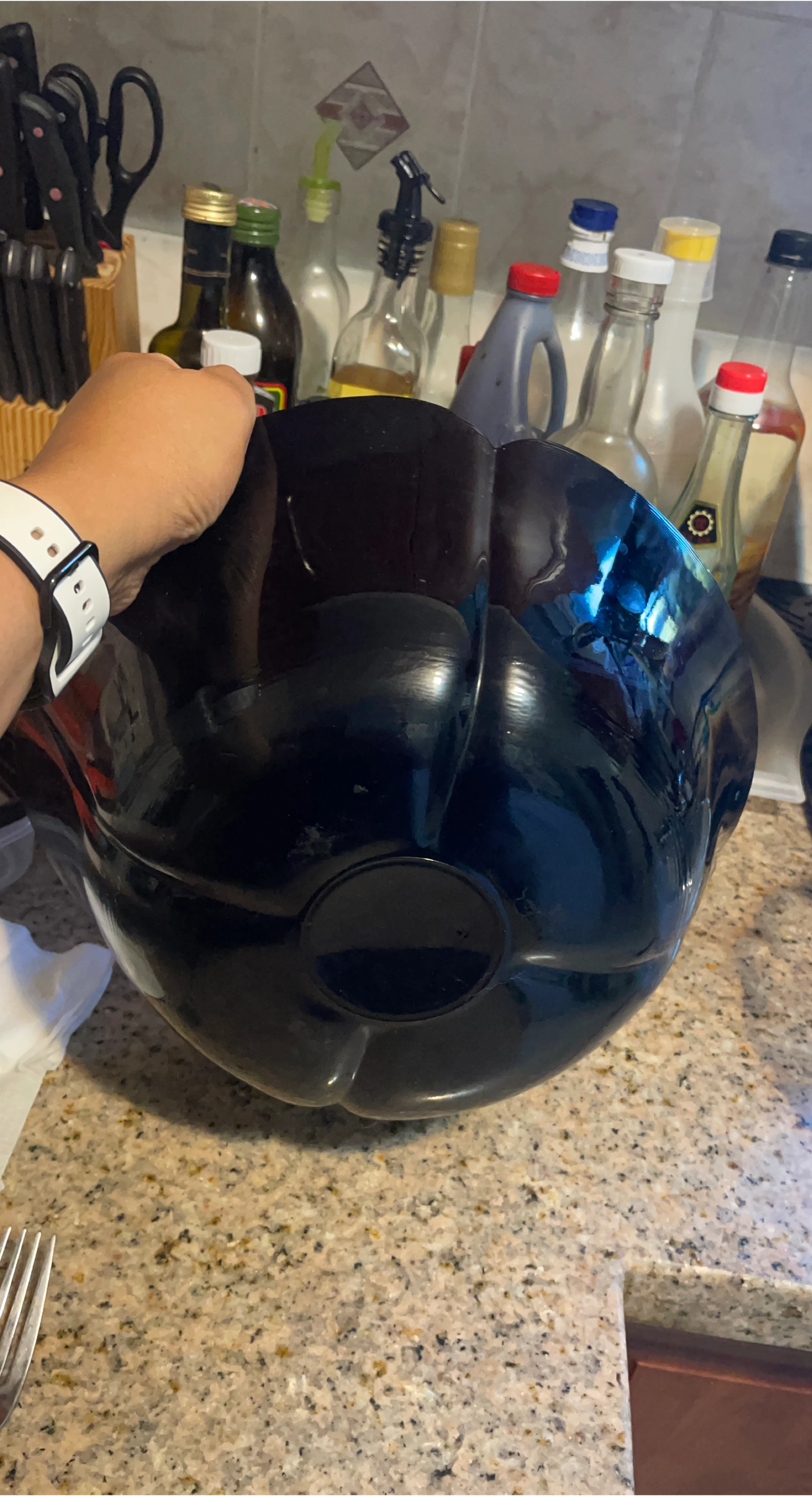 Black Decorative Bowl thumbnail