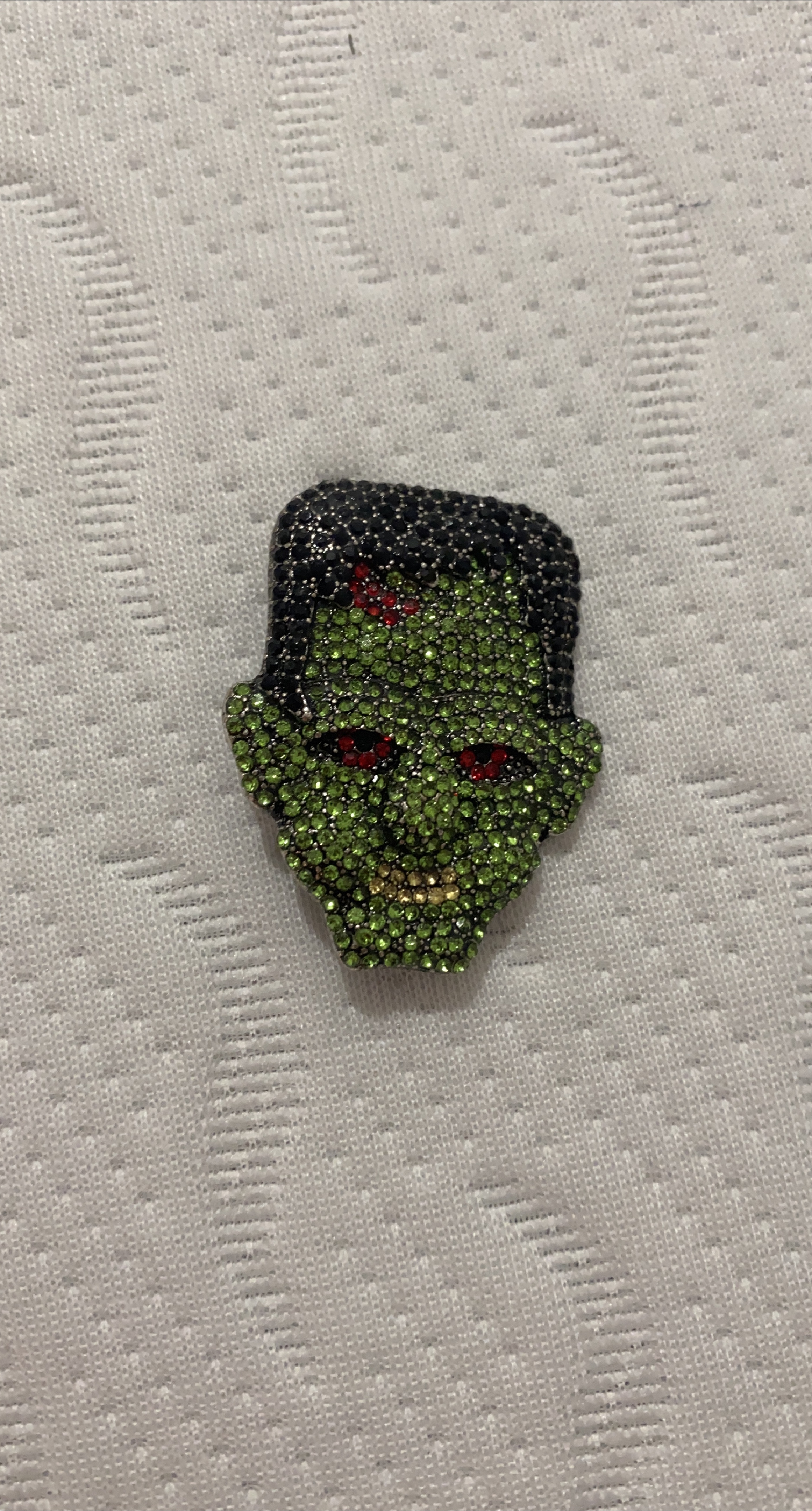 Frankenstein Rhinestone Pin thumbnail