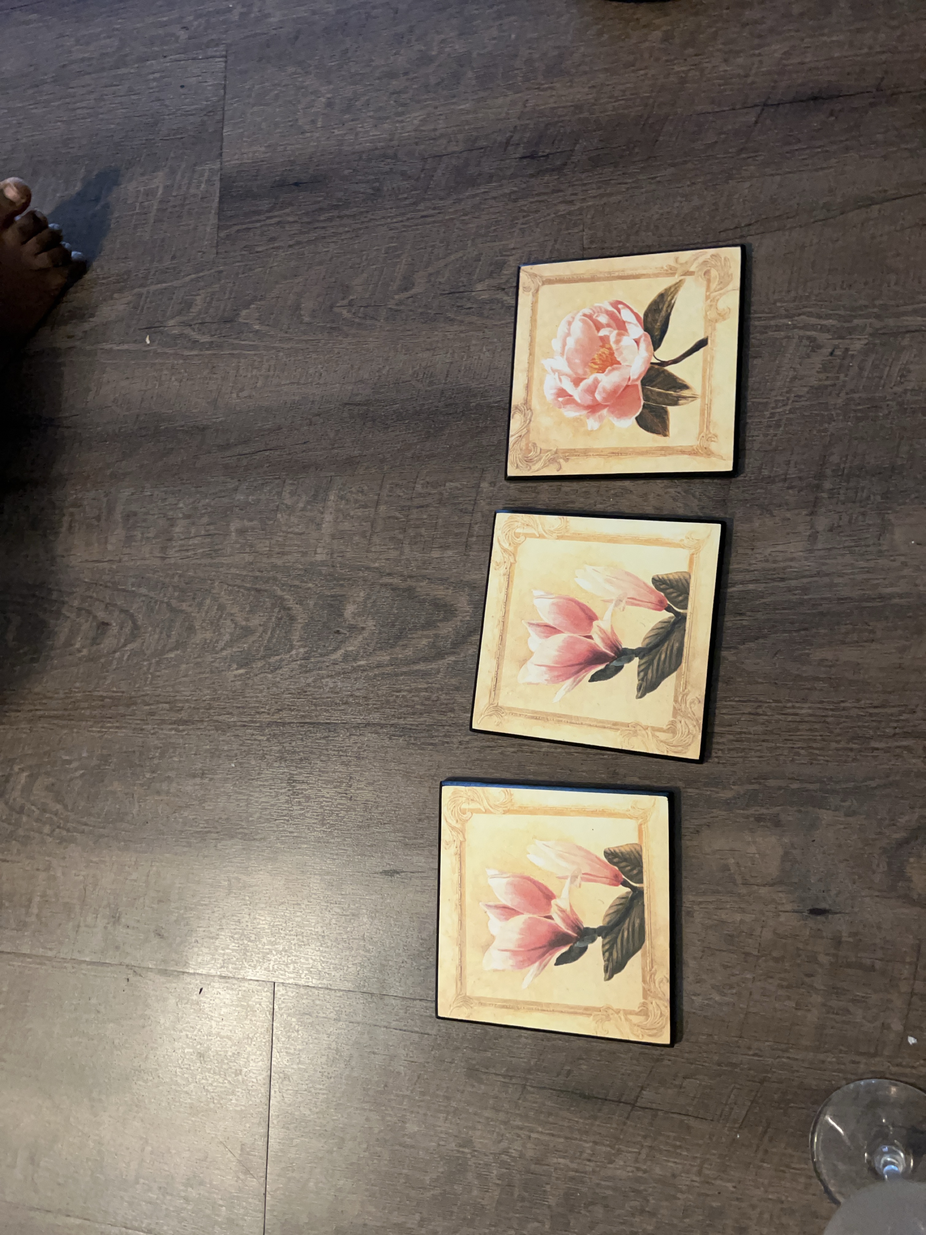 Set of 3 Floral Wall Art thumbnail