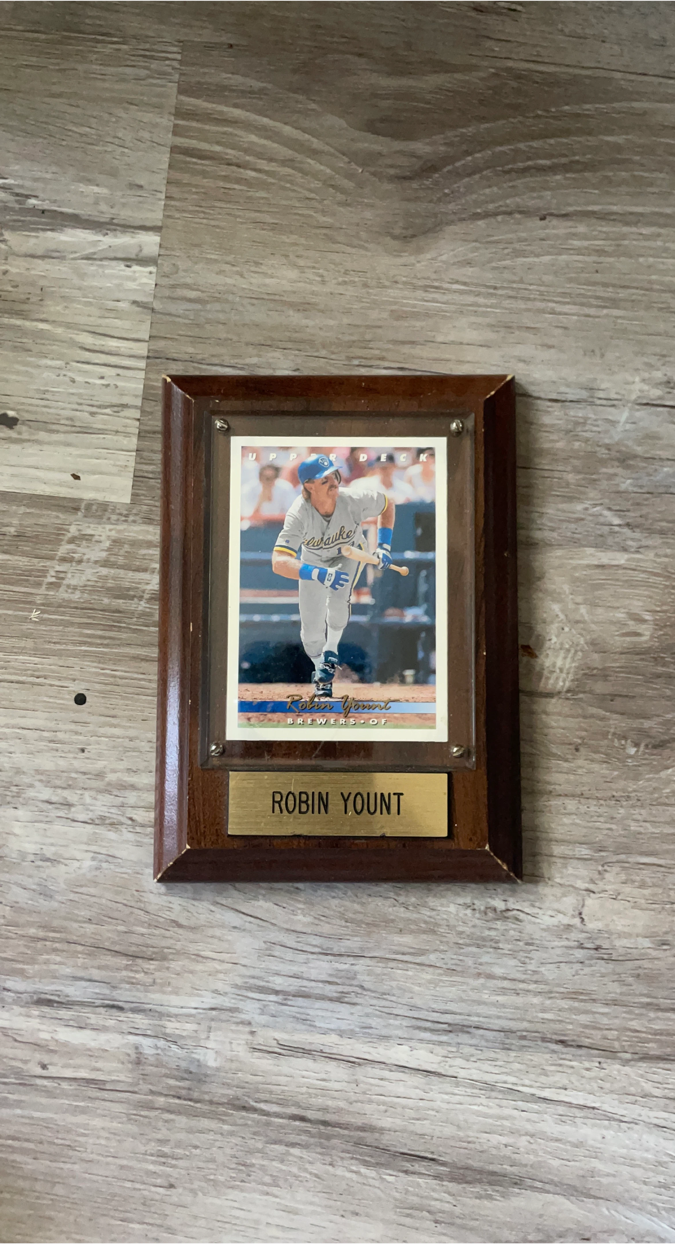 Robin Yount Upper Deck Framed Card thumbnail