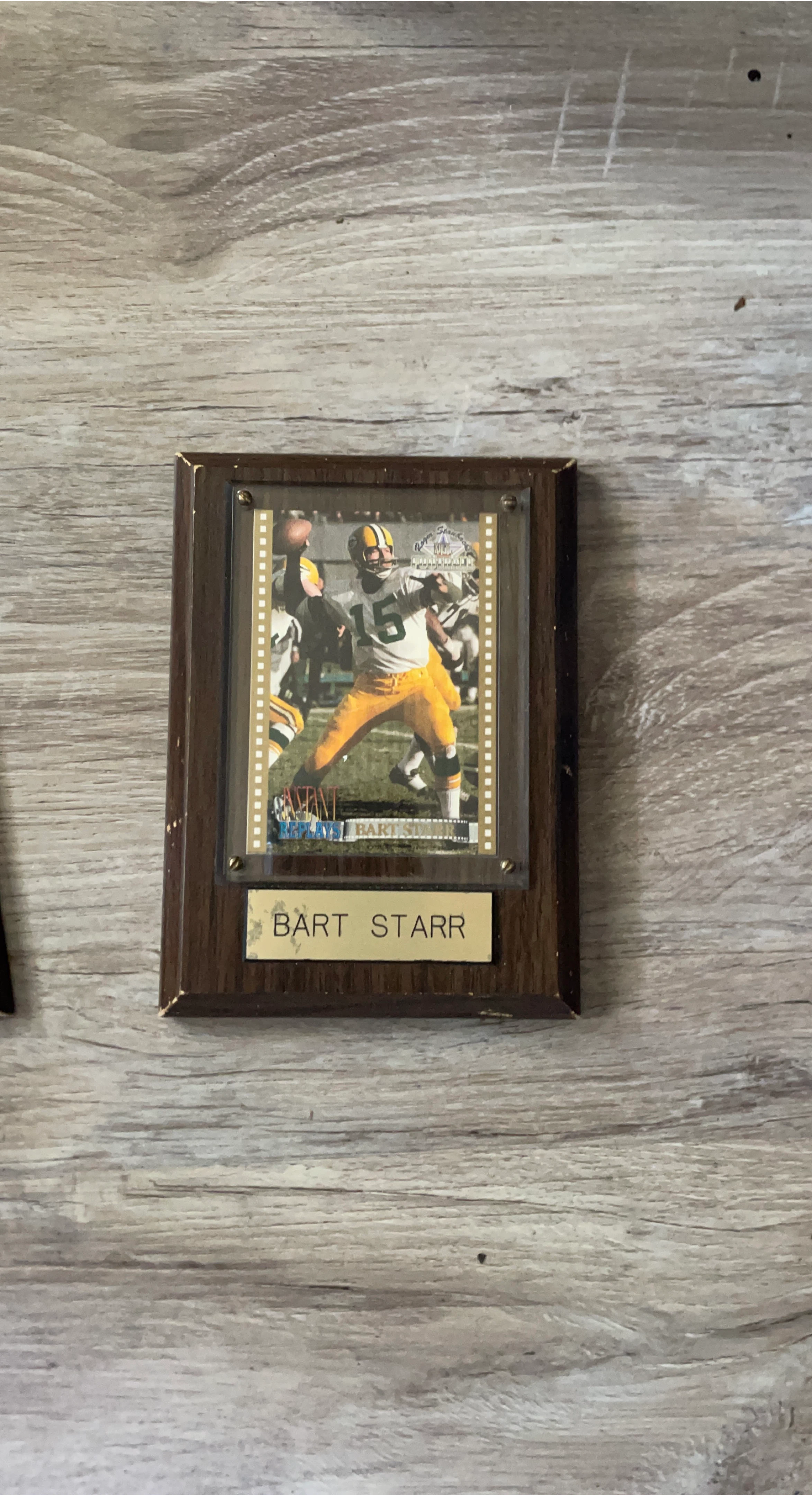 Bart Starr Framed Trading Card thumbnail