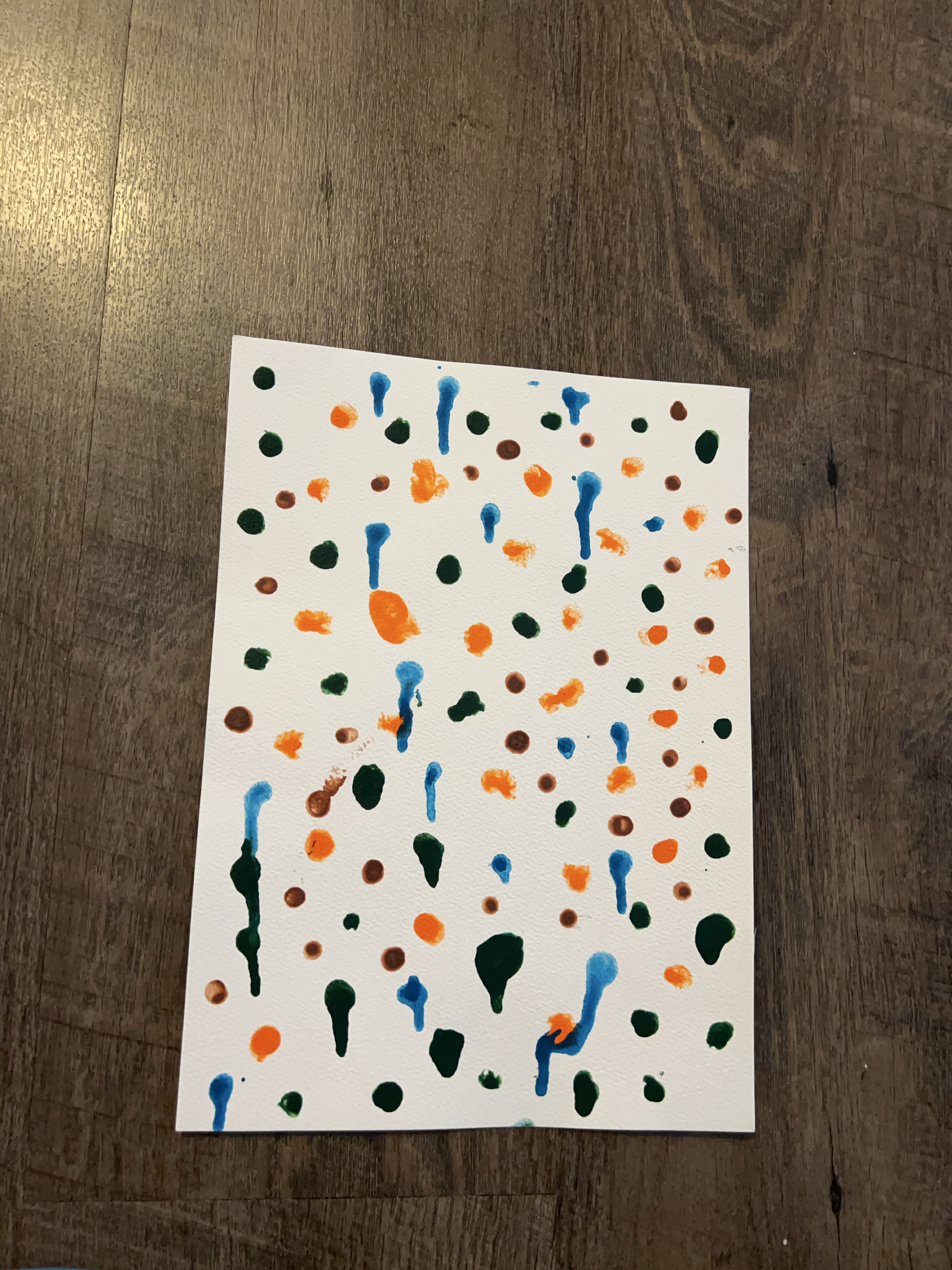 Water color paint on paper thumbnail