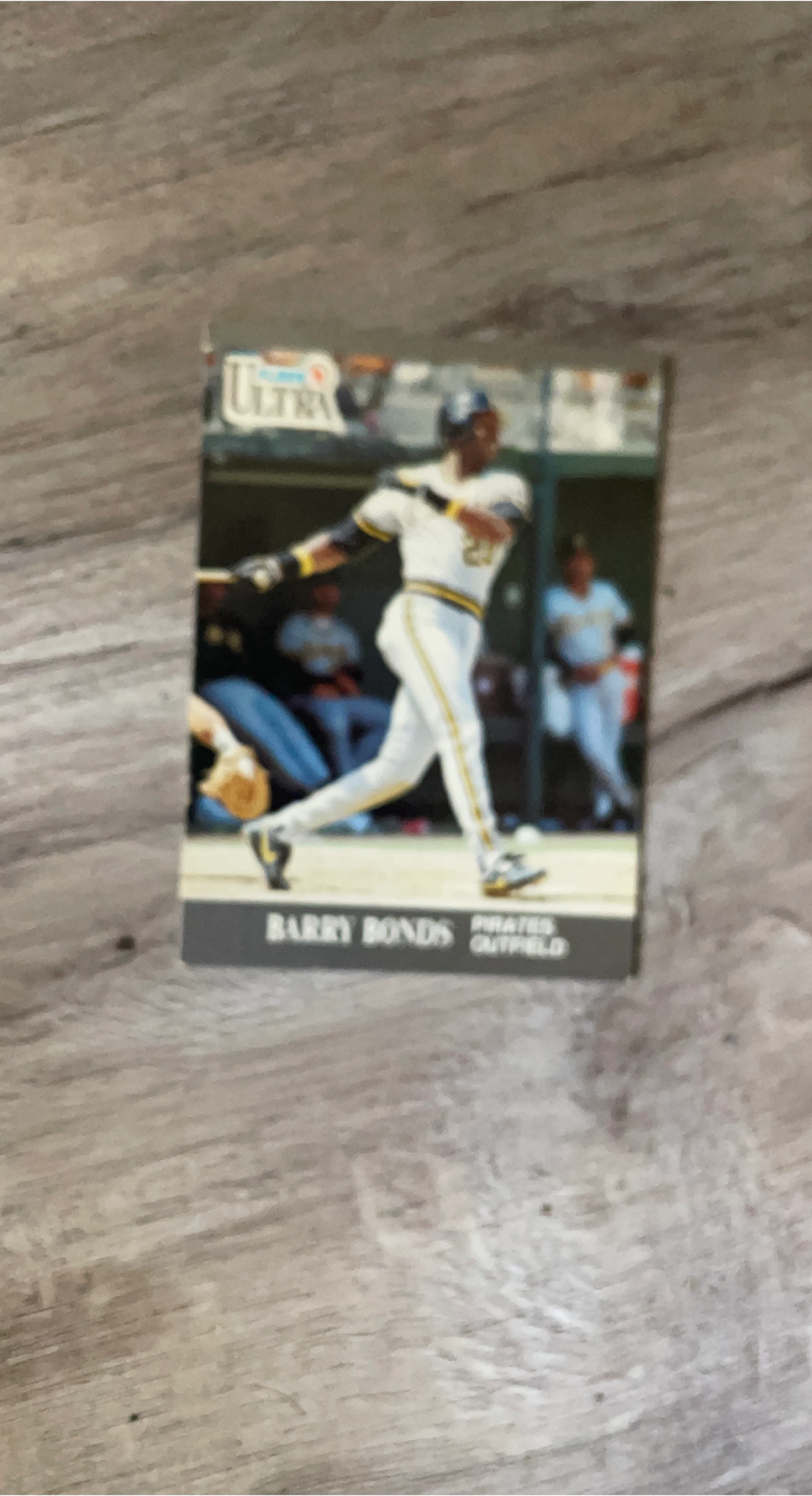 Barry Bonds Ultra Baseball Card thumbnail