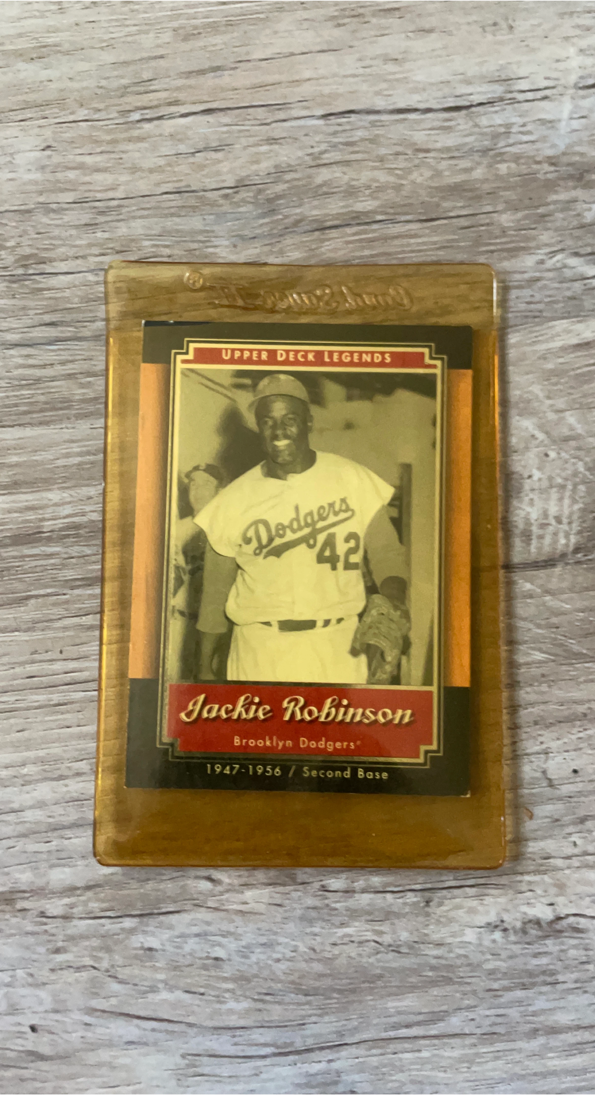 Jackie Robinson Upper Deck Legends Baseball Card thumbnail