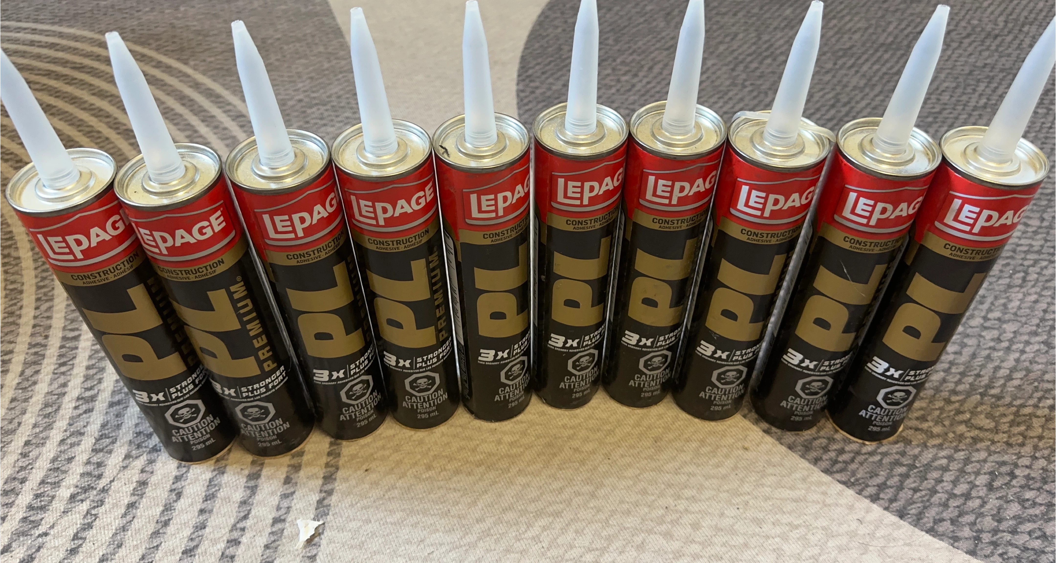 Lepage PL Premium Construction Adhesive, 295 mL