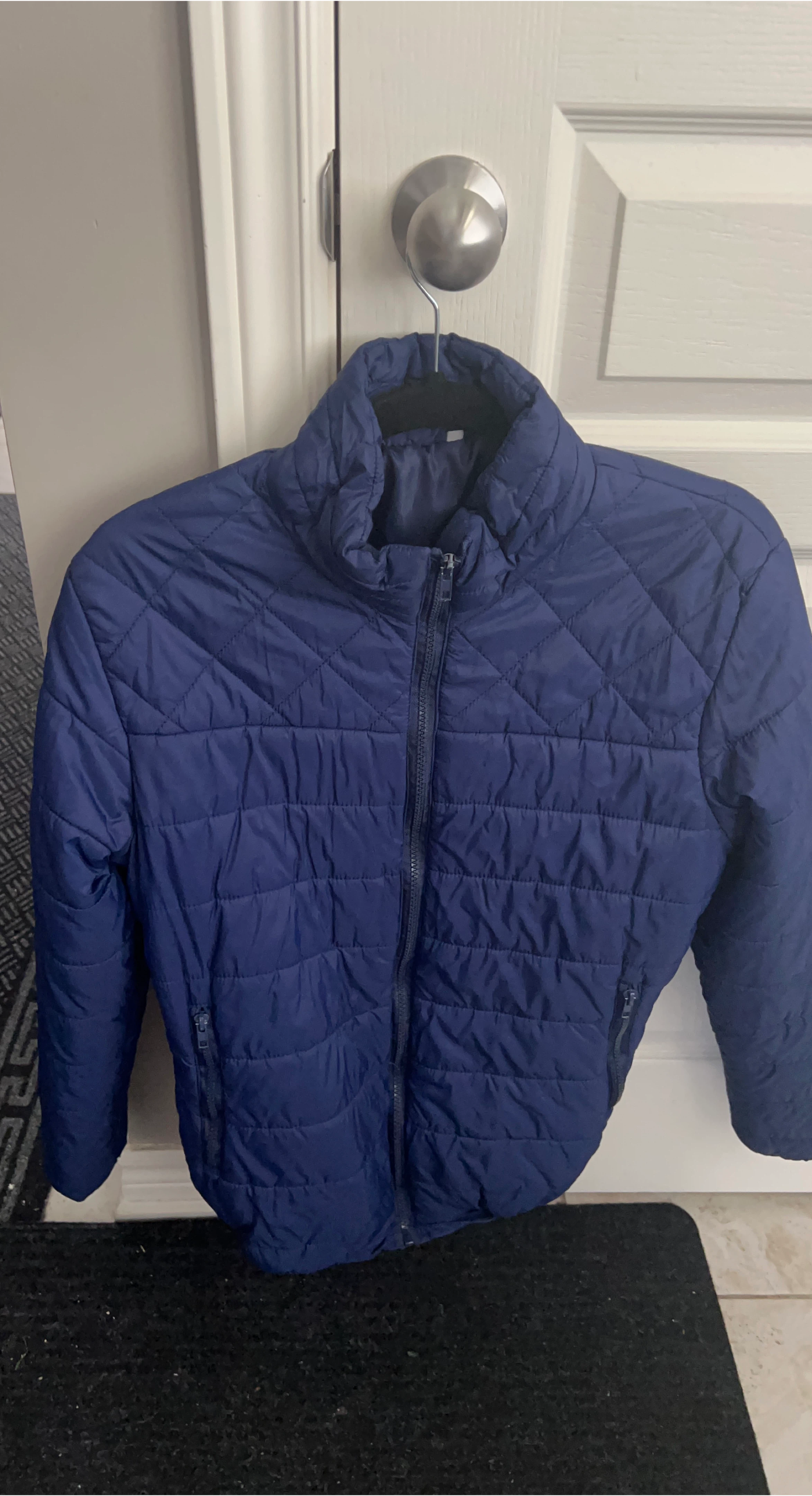 Blue Puffer Jacket unisex thumbnail