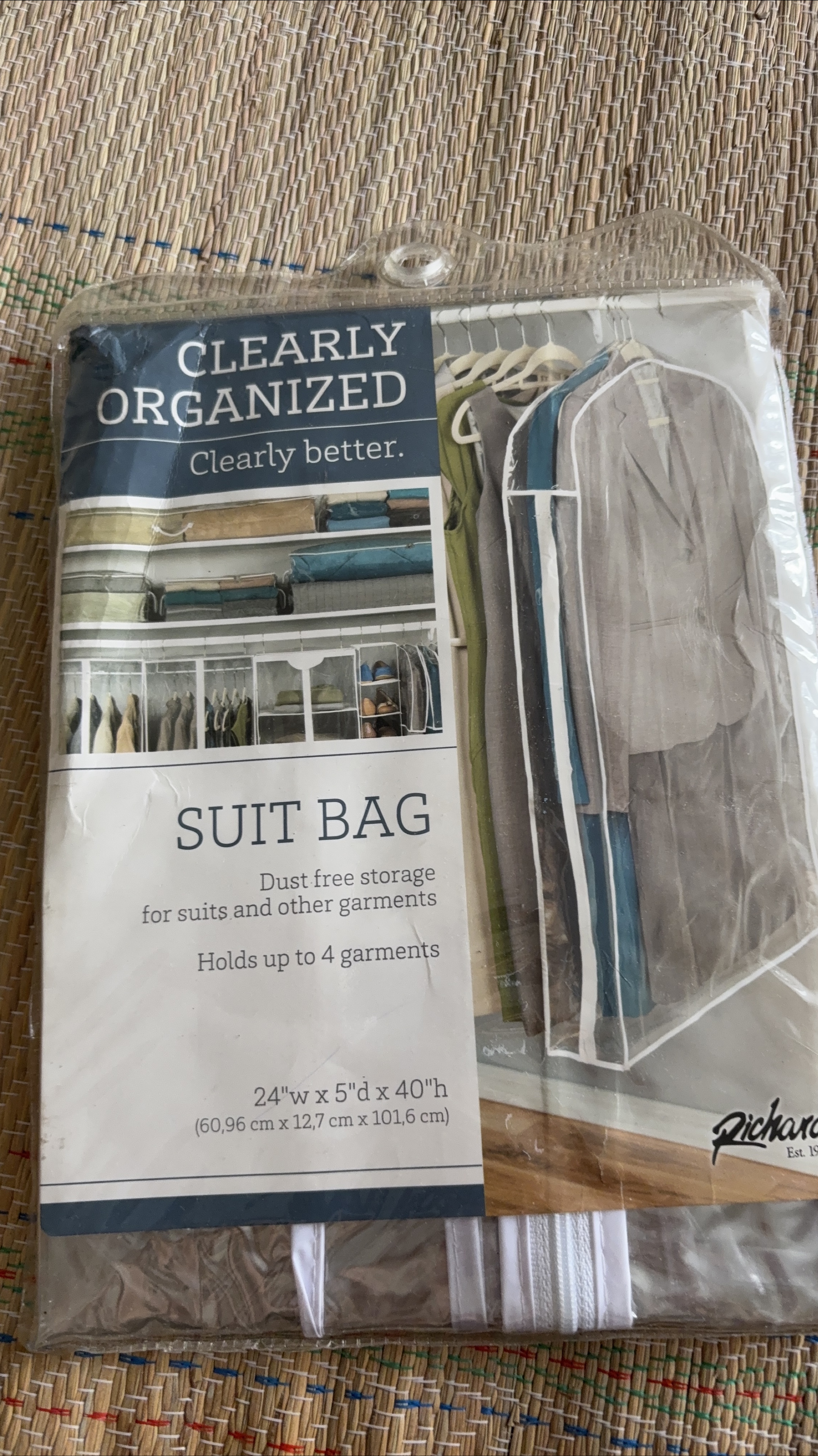 Richards Suit Bag - New in Package!