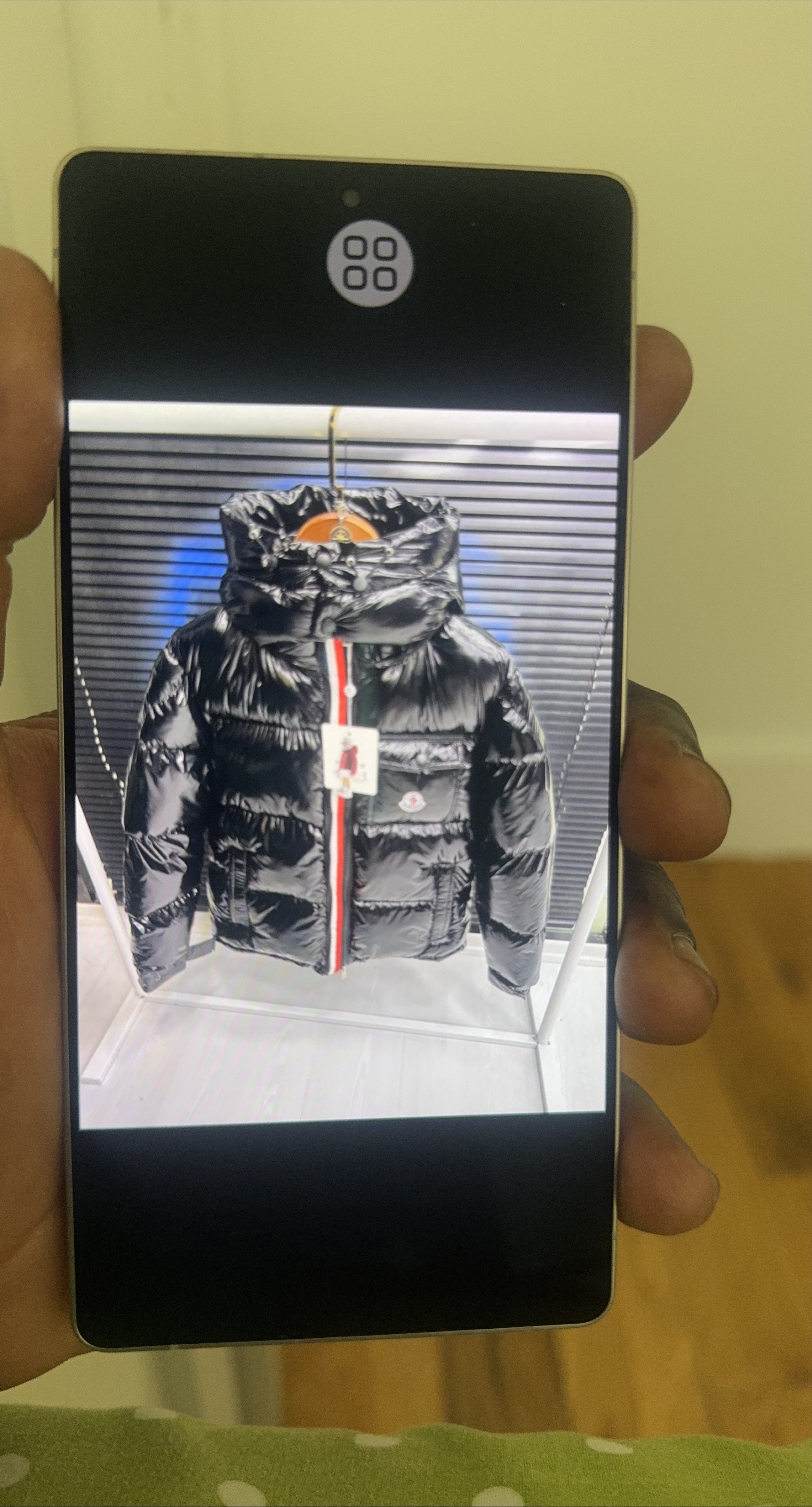 Moncler Black Puffer Jacket thumbnail