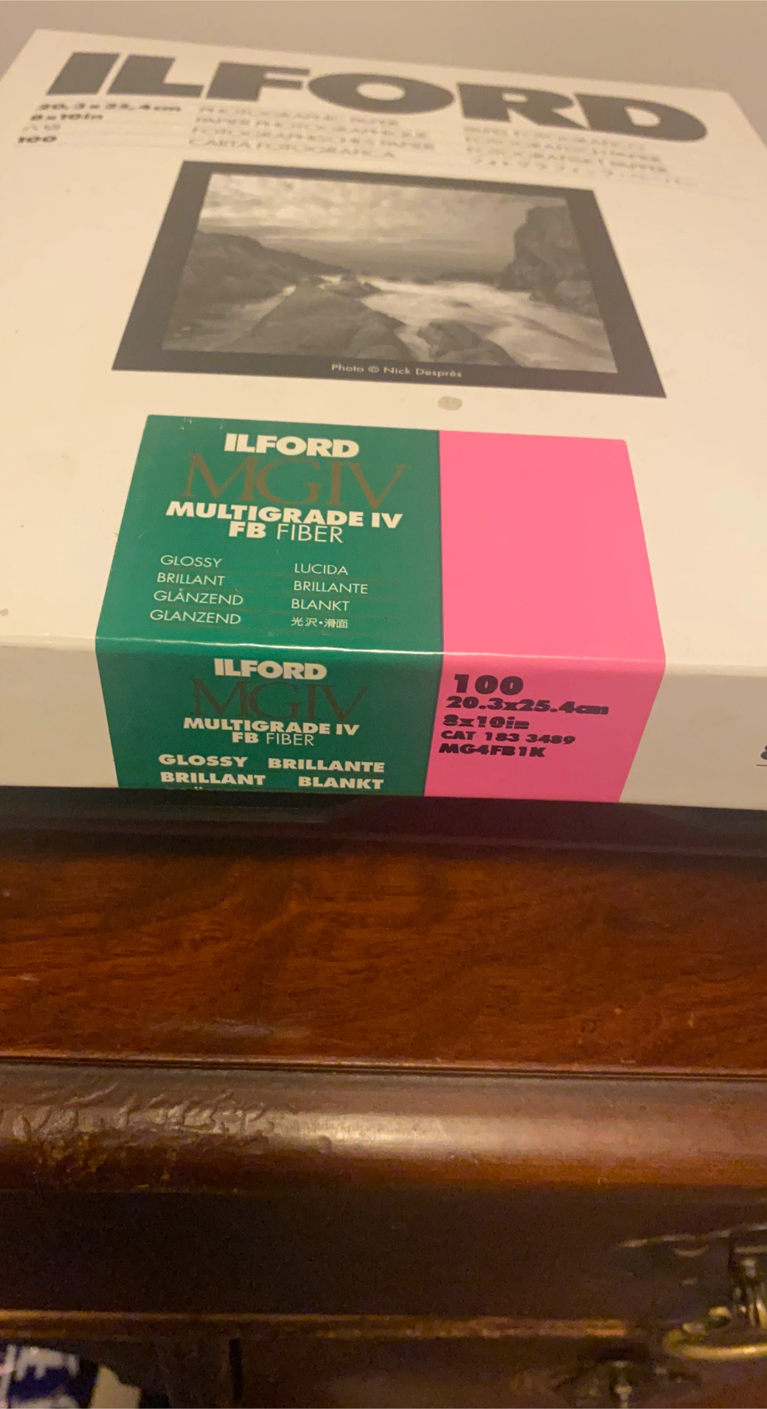 Ilford Multigrade IV FB Fiber Paper, 8x10in, 100 Sheets thumbnail