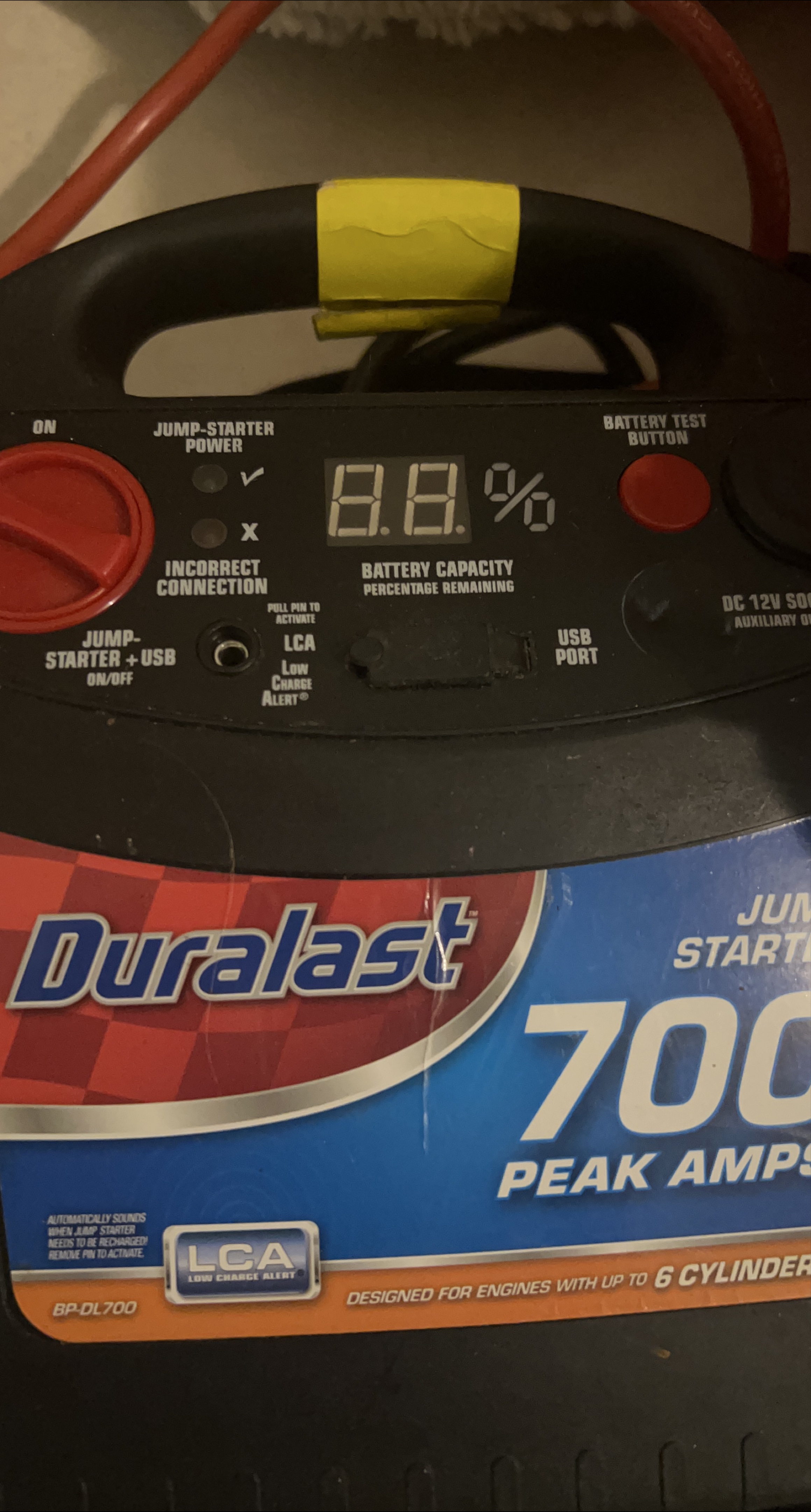 Duralast BP-DL700 Jump Starter - 700 Peak Amps thumbnail