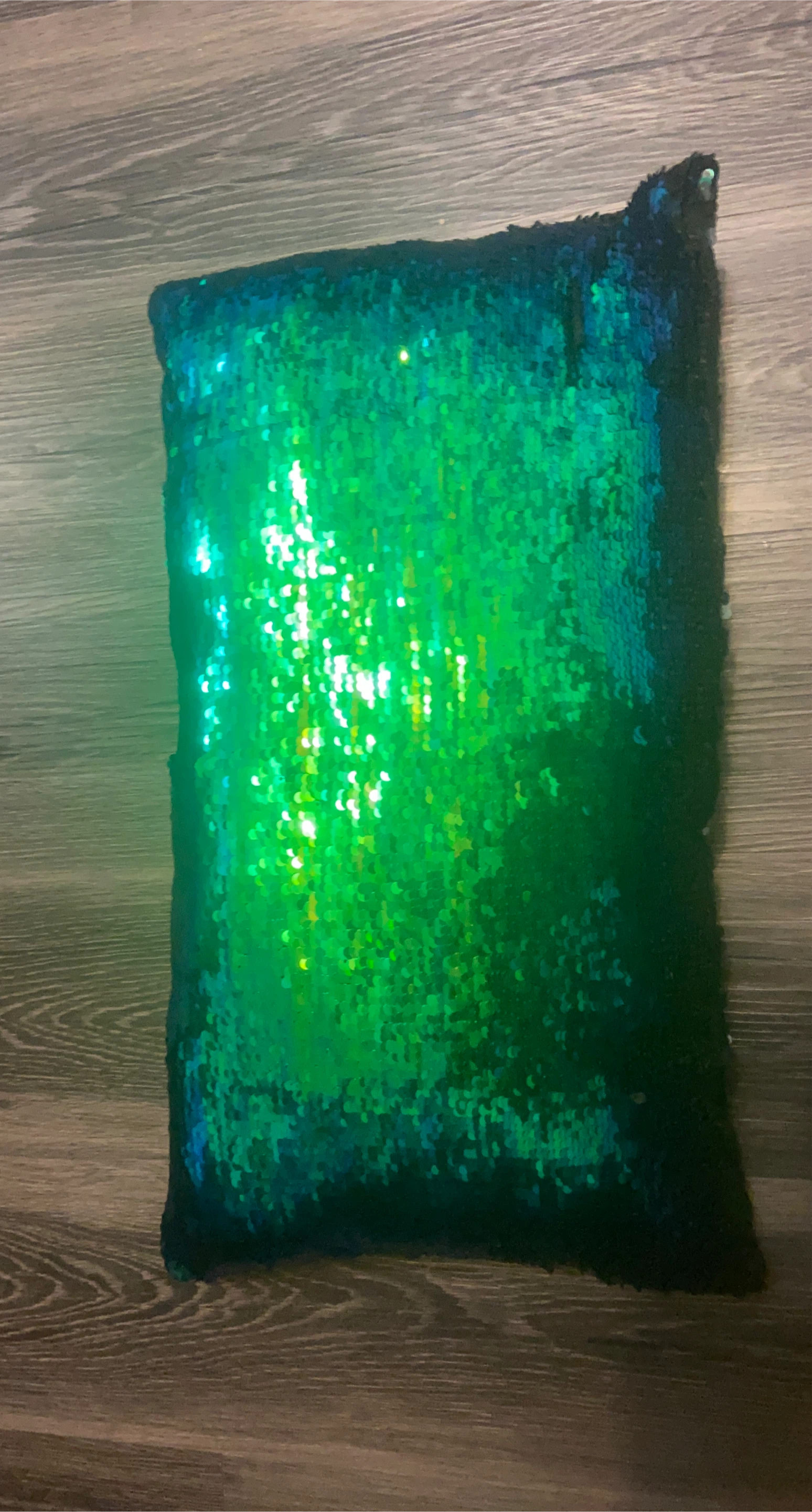 Green Sequin Pillow thumbnail