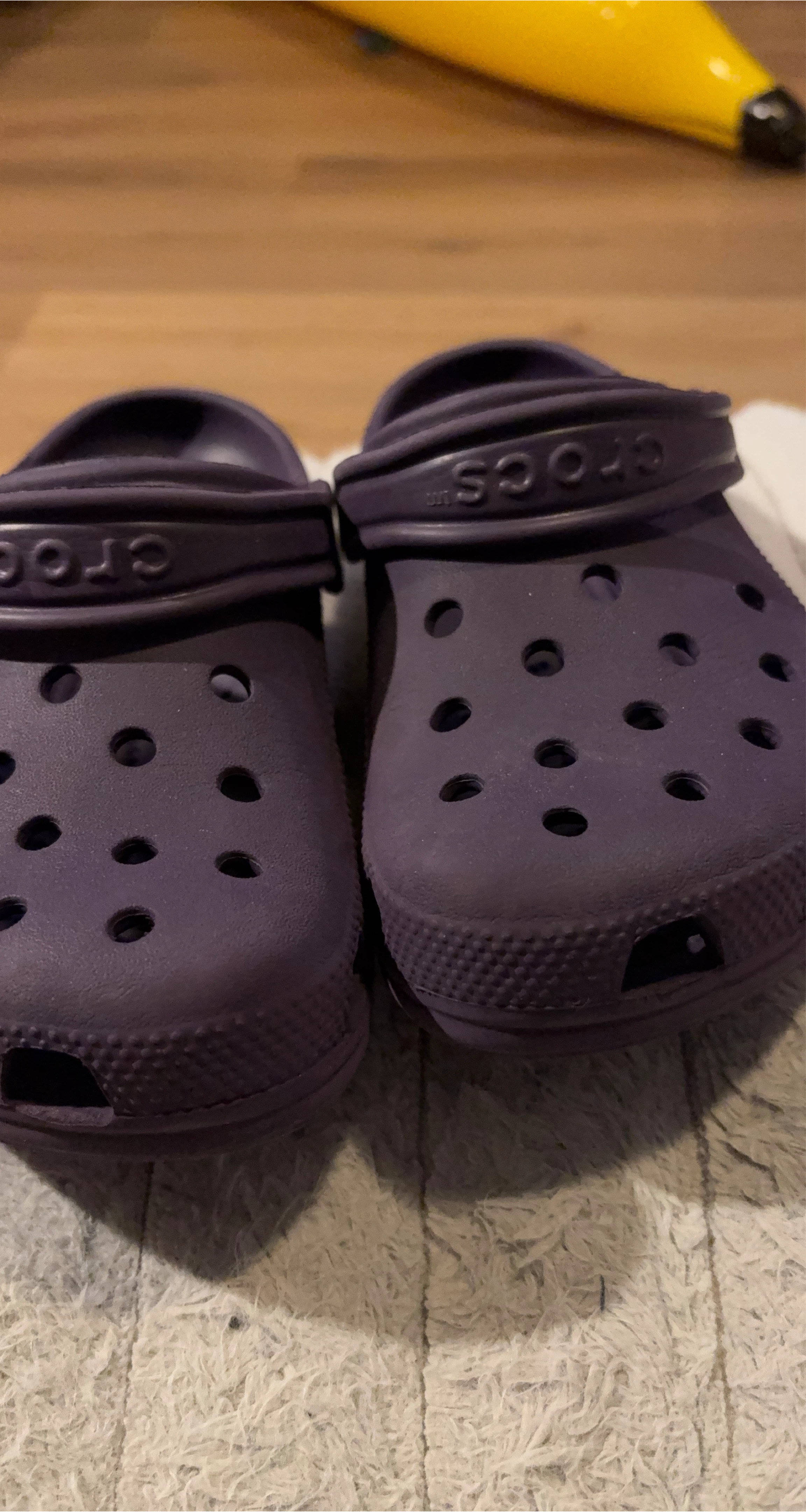 Purple Crocs thumbnail