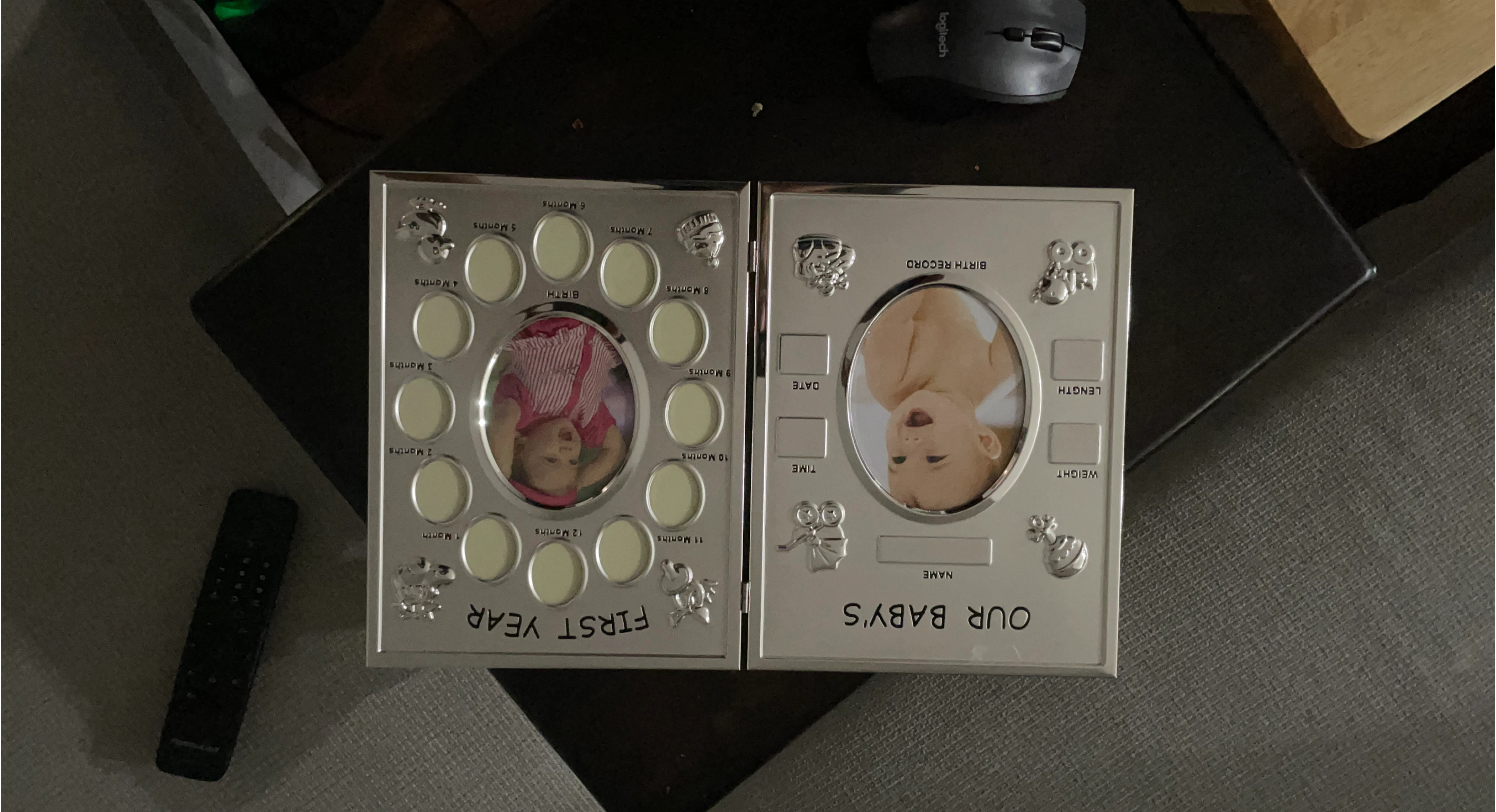 Baby's First Year & Birth Record Photo Frame thumbnail