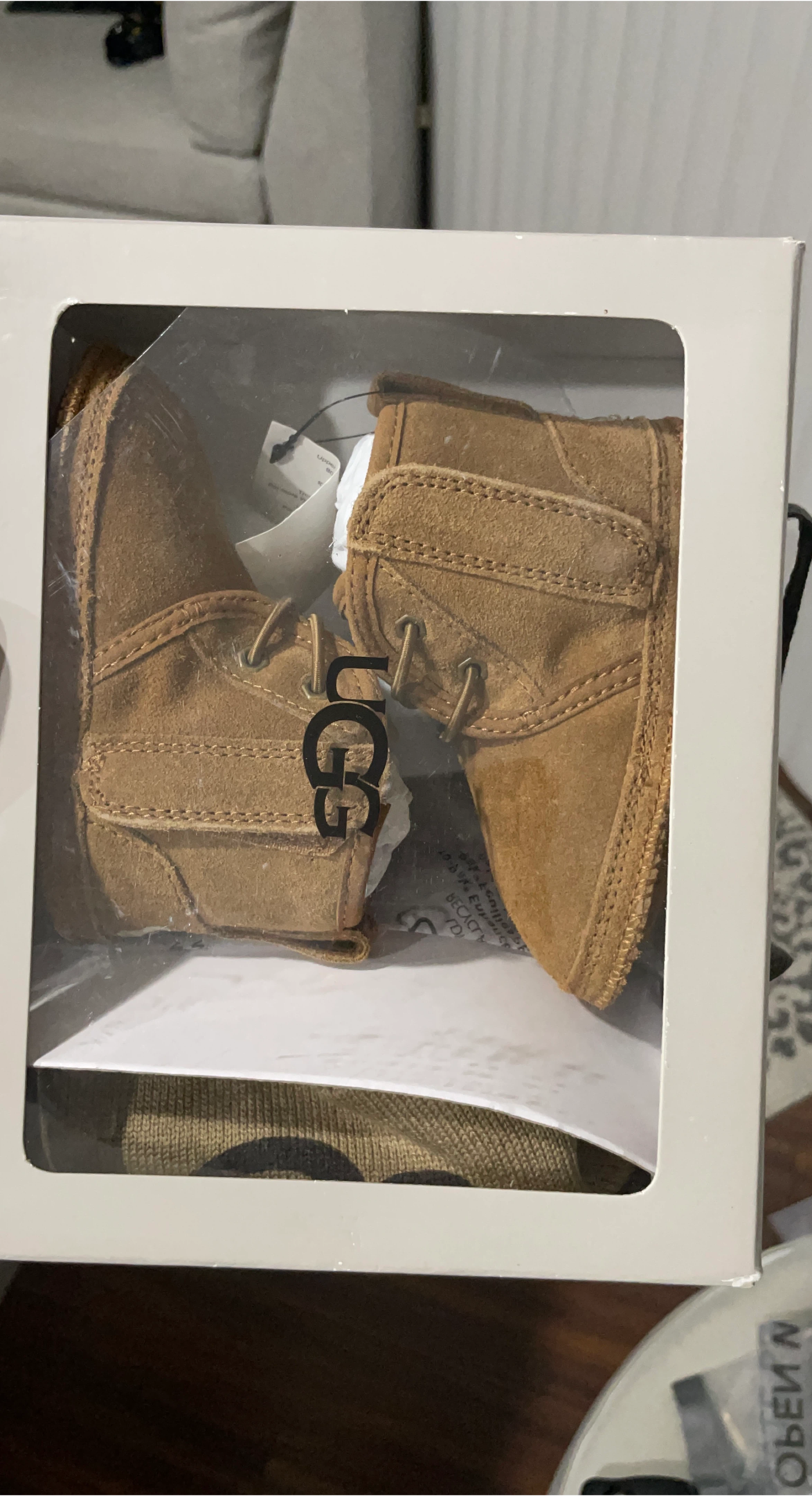 New UGG Baby Bixbee Booties - Size 1 thumbnail