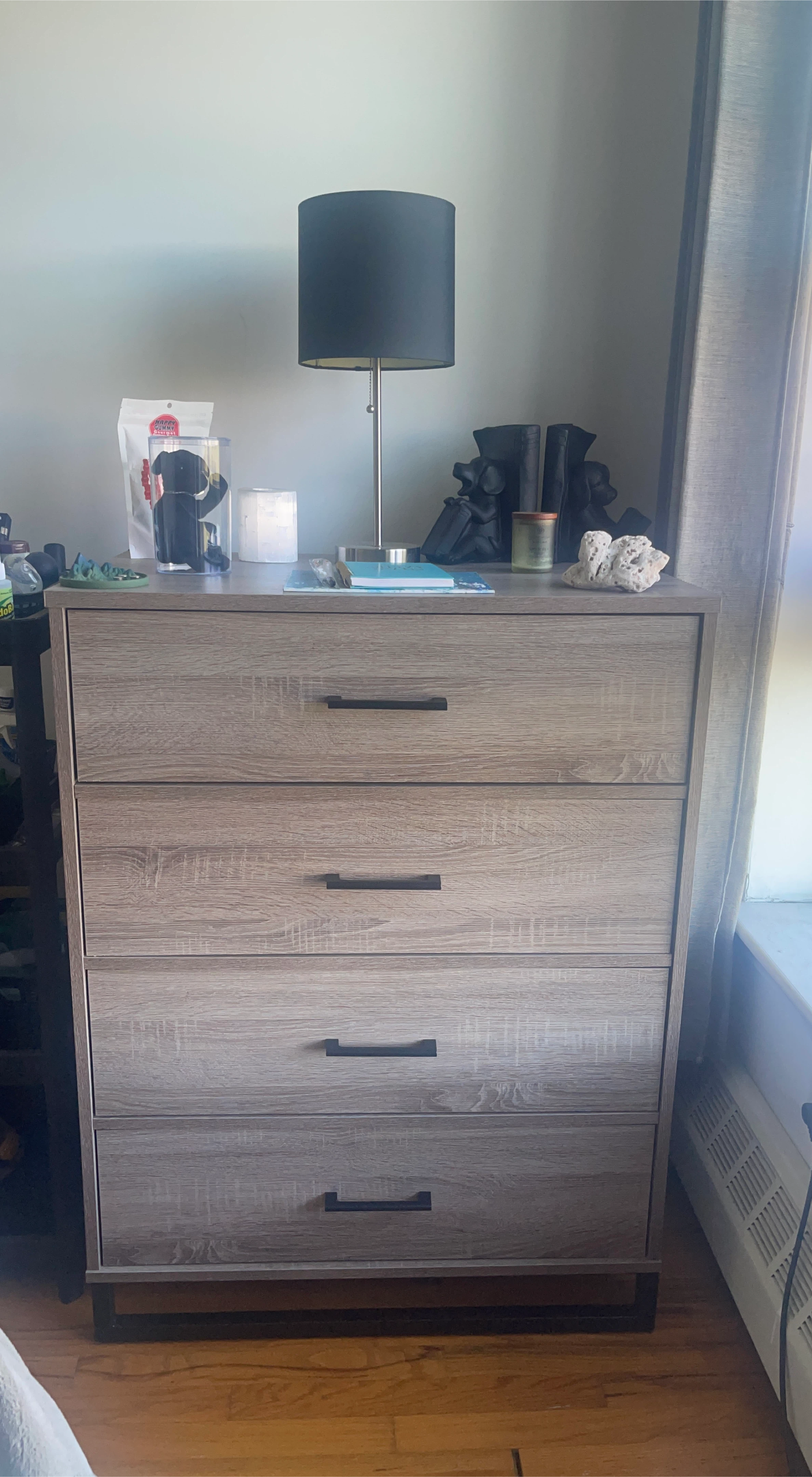 Wood 4-Drawer Chest thumbnail