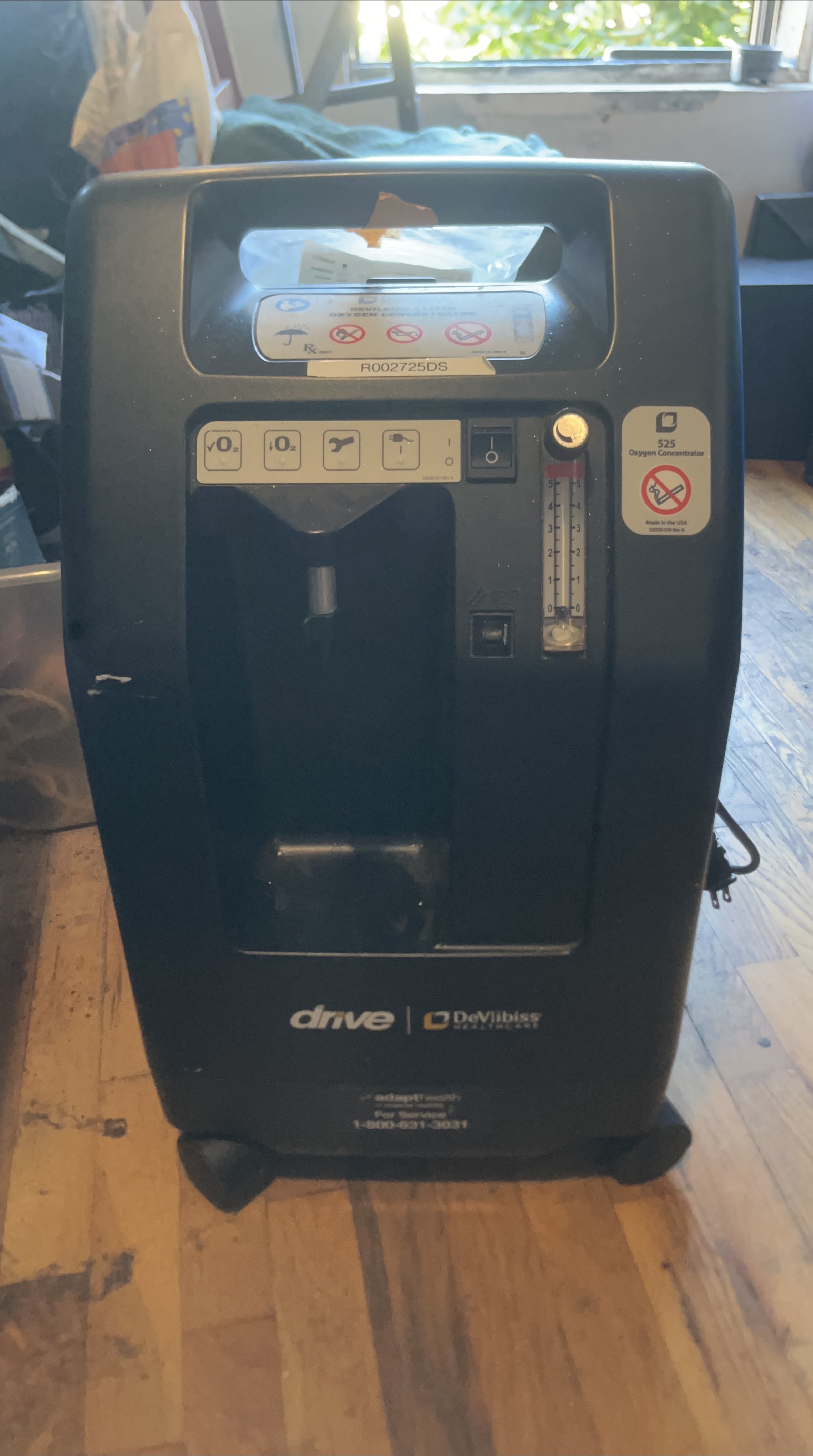 Drive DeVilbiss Oxygen Concentrator 525