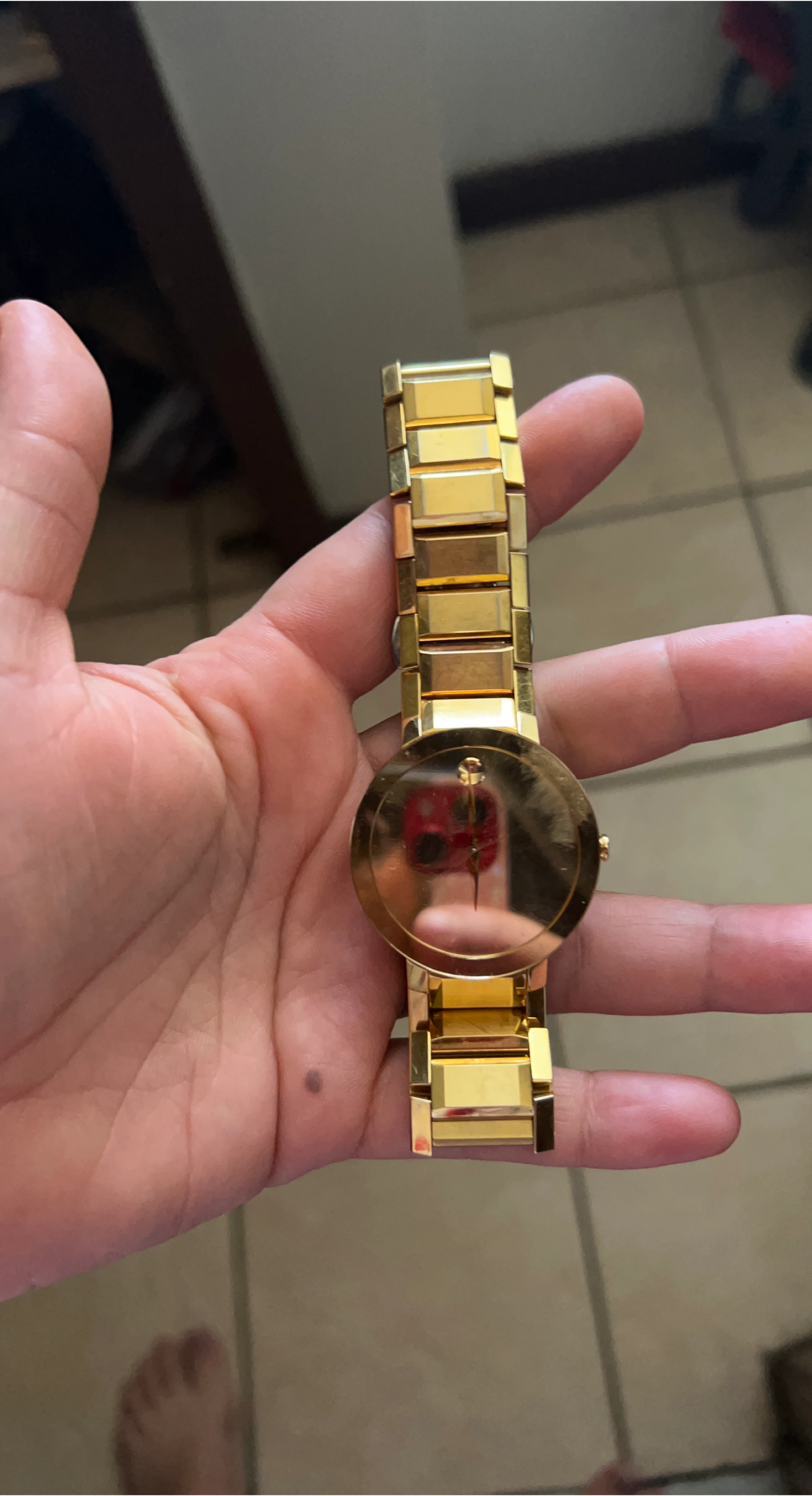 Movado Museum Classic Gold Watch