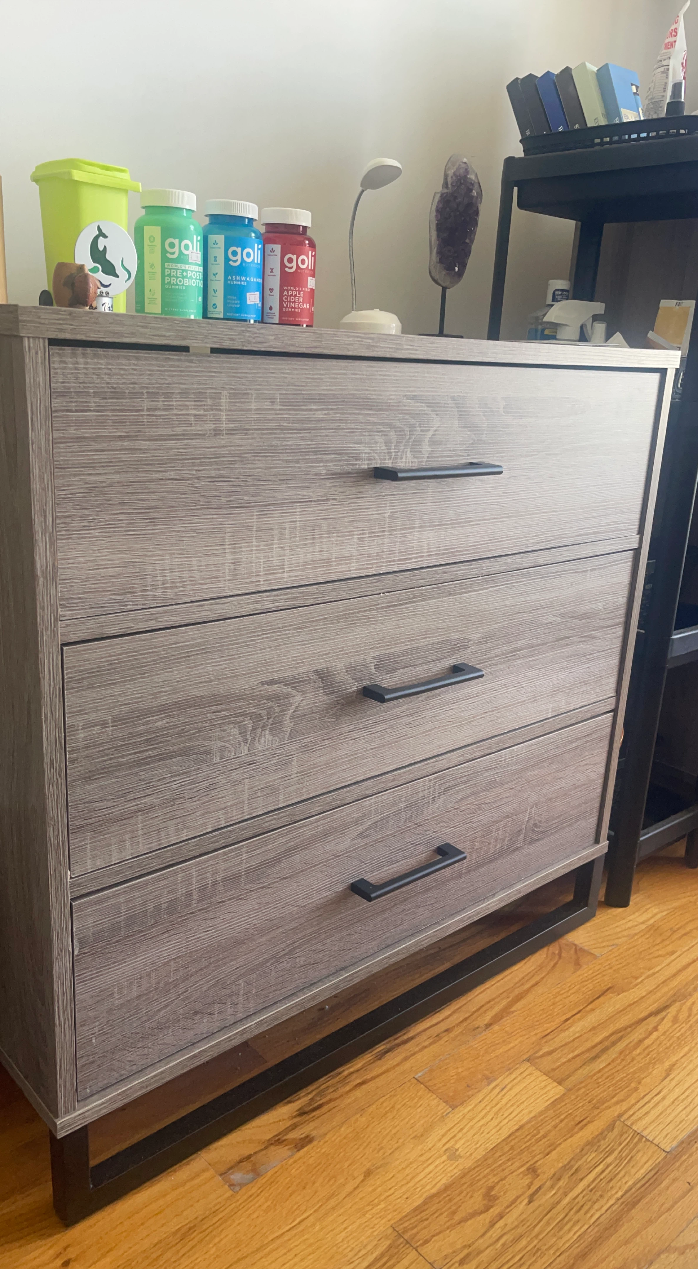 Wood 3-Drawer Dresser thumbnail