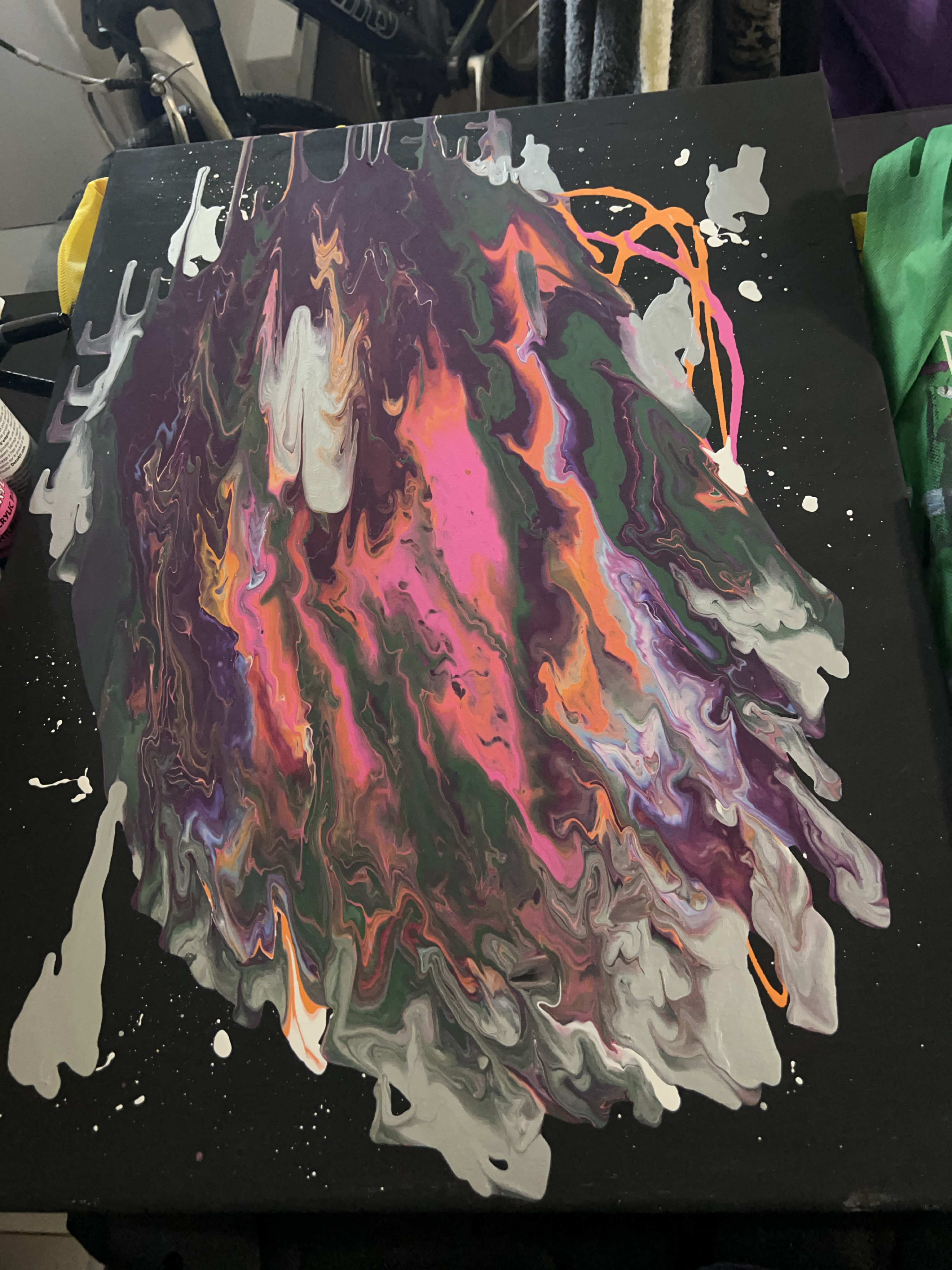 Abstract Fluid Art Painting thumbnail