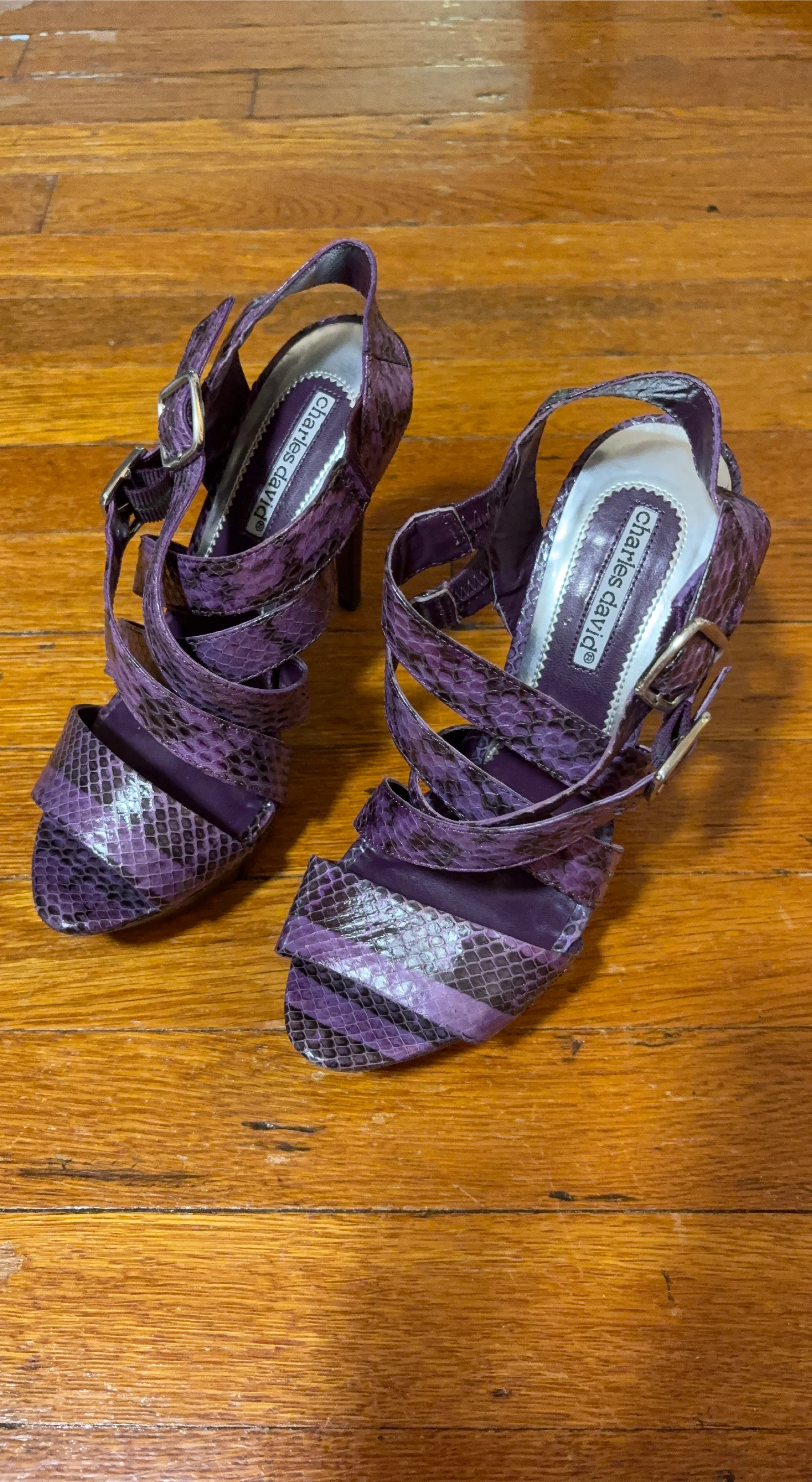 Charles David Purple Heels thumbnail