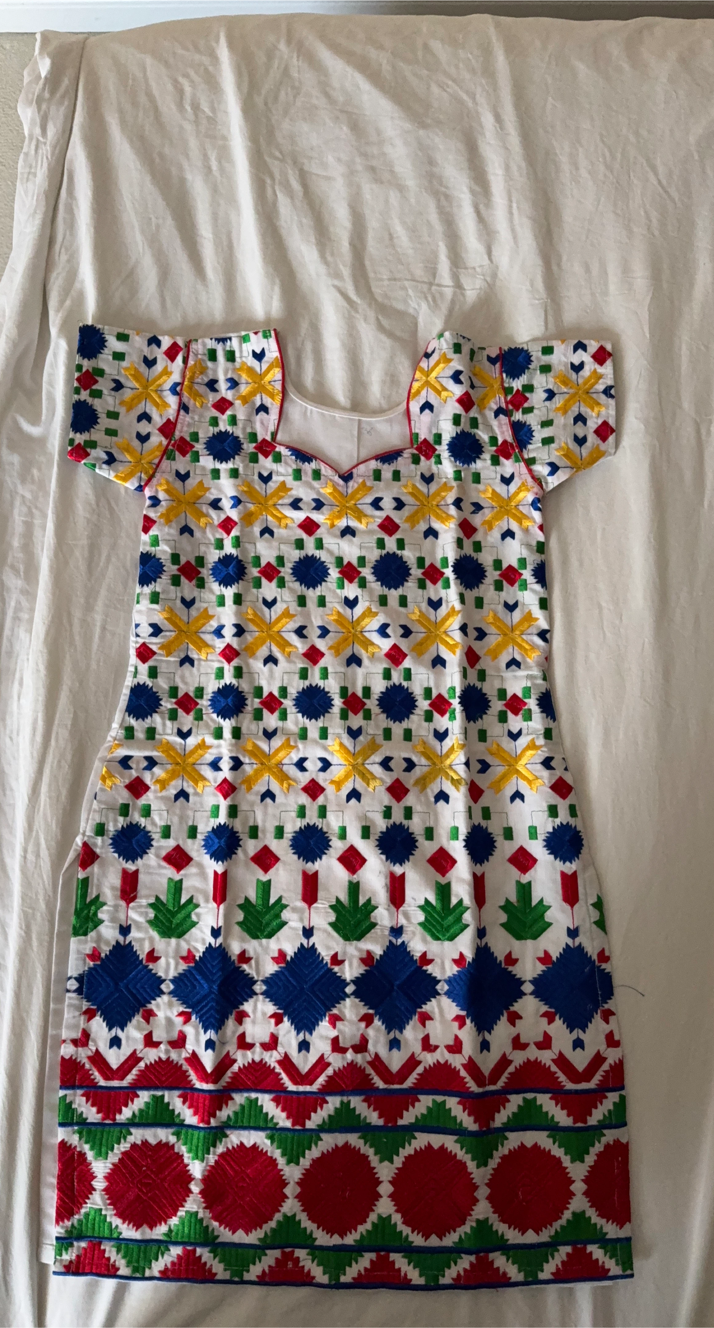 Handmade Embroidered Kurta / Kurti thumbnail