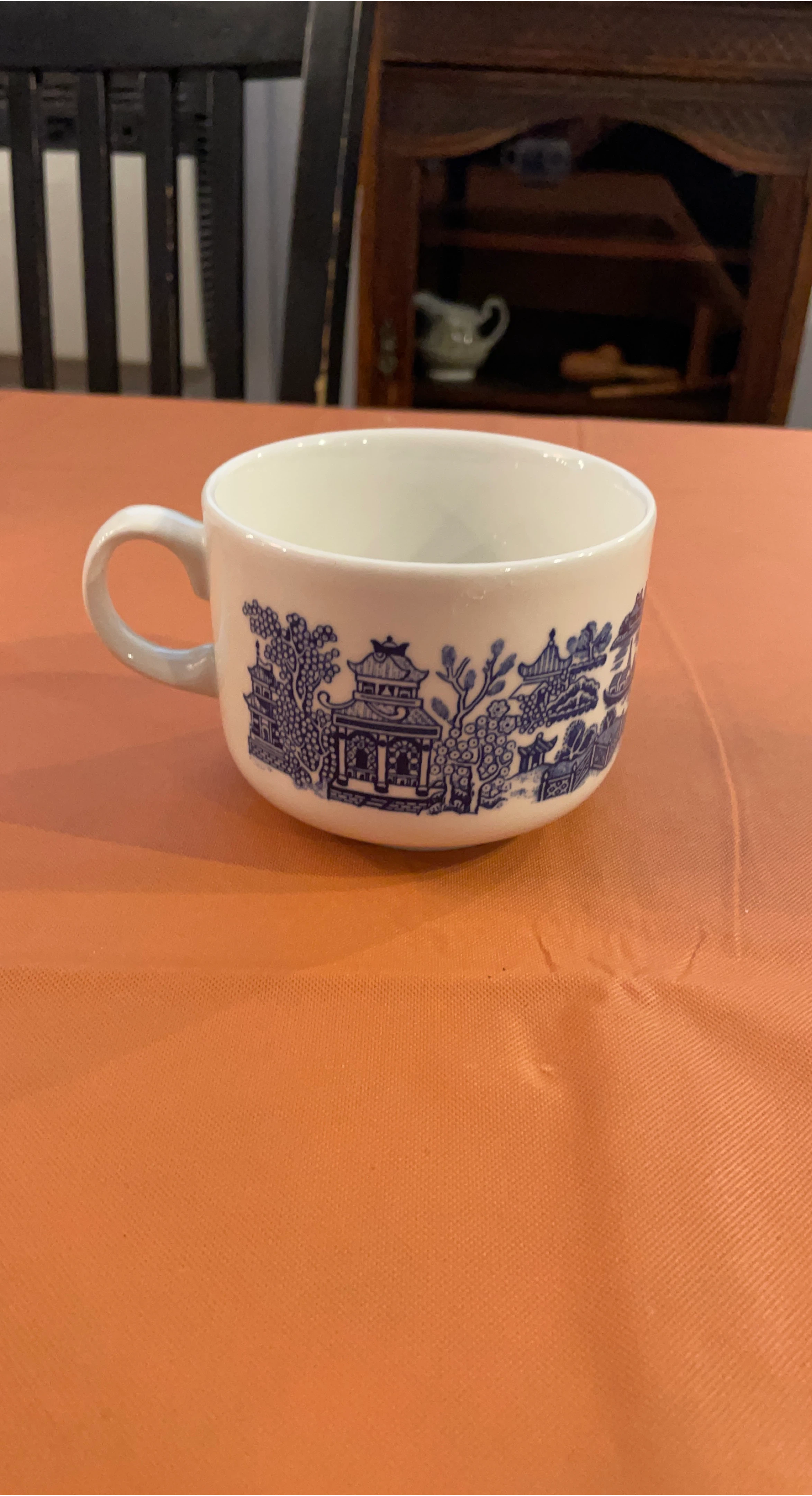 Blue Willow Soup Cup thumbnail