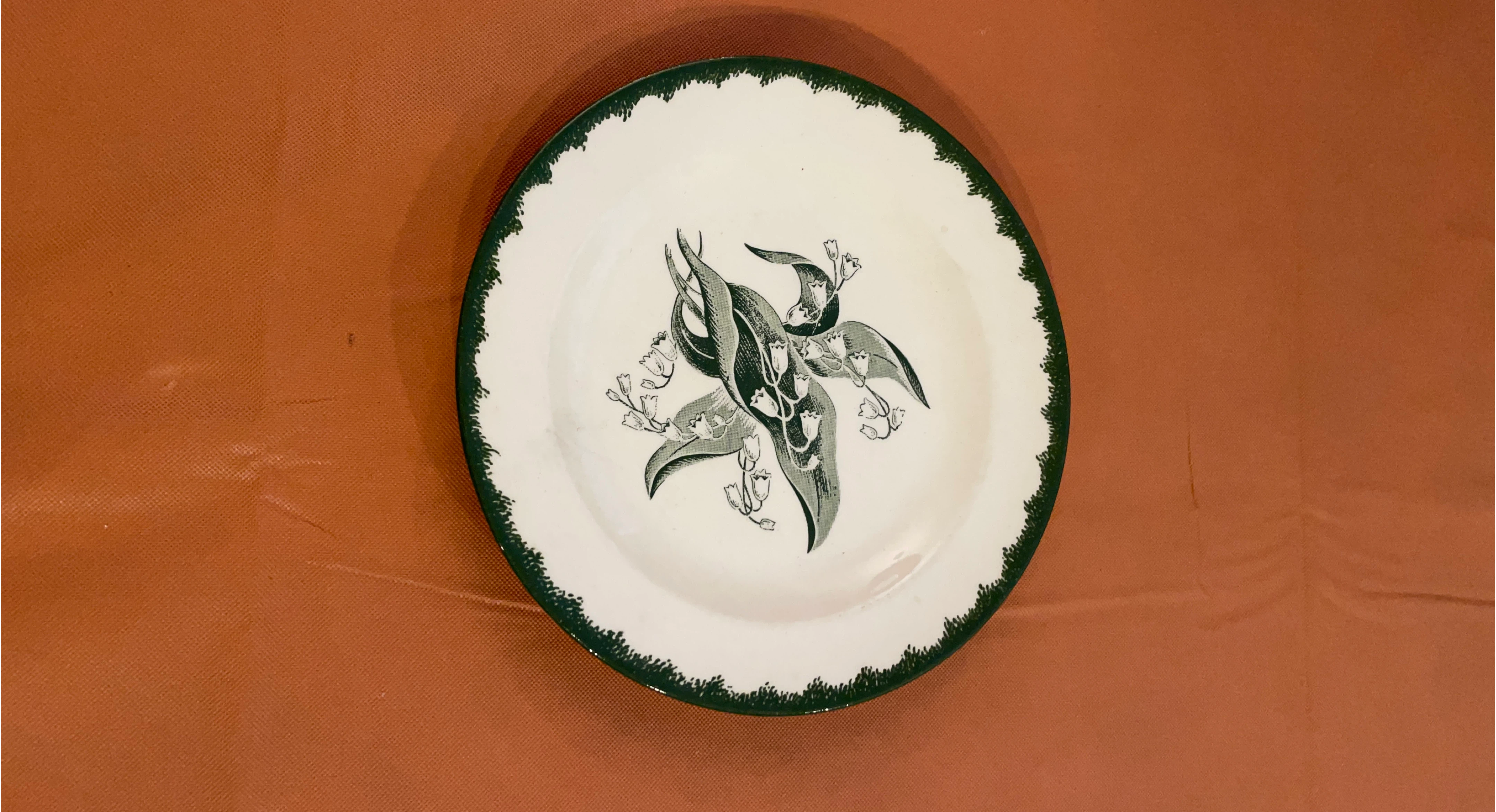 Vintage Lily of the Valley Plate thumbnail